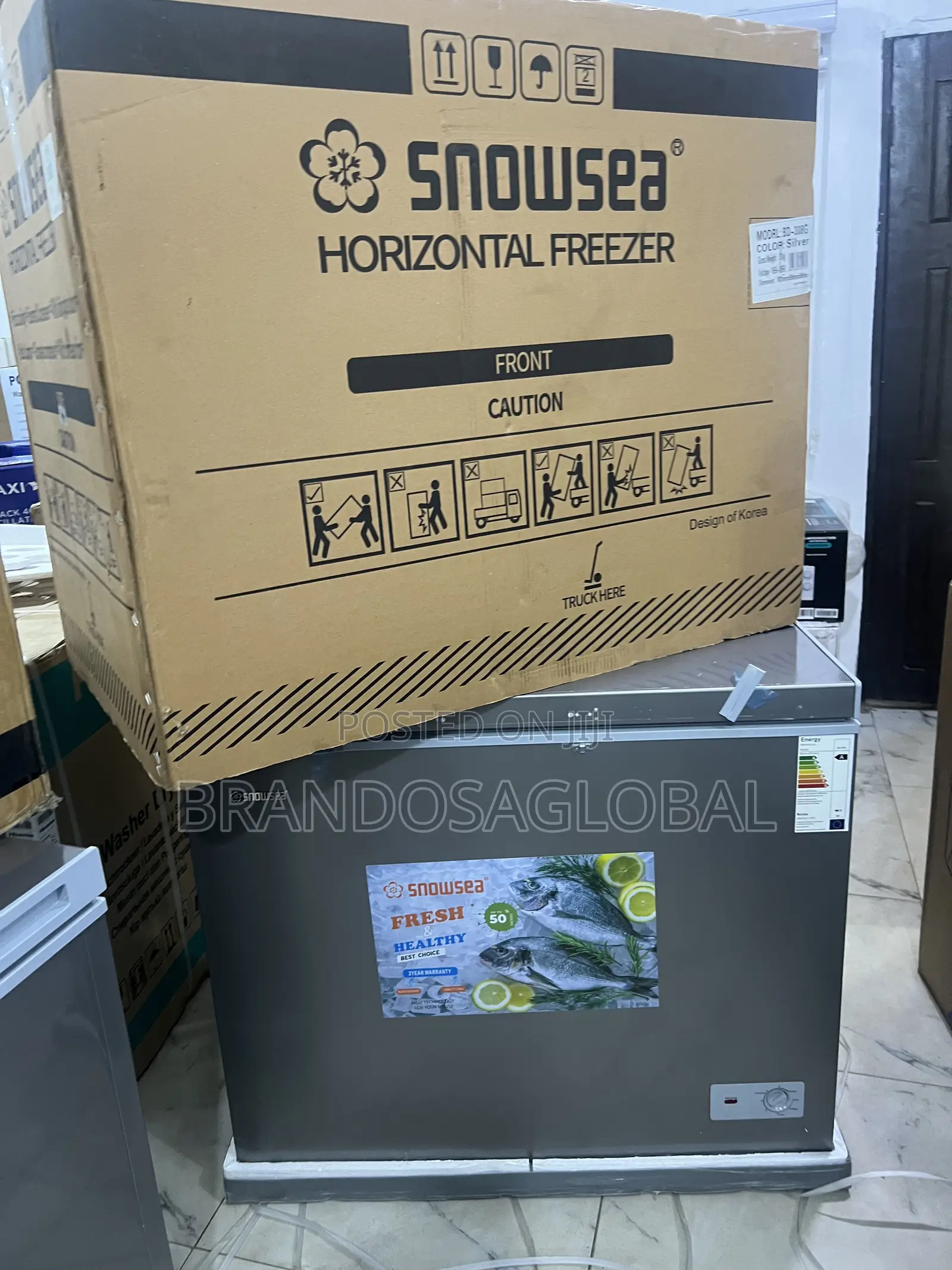 Snowsea 220l Bd-308 Deep Freezer for Restaurants Homes