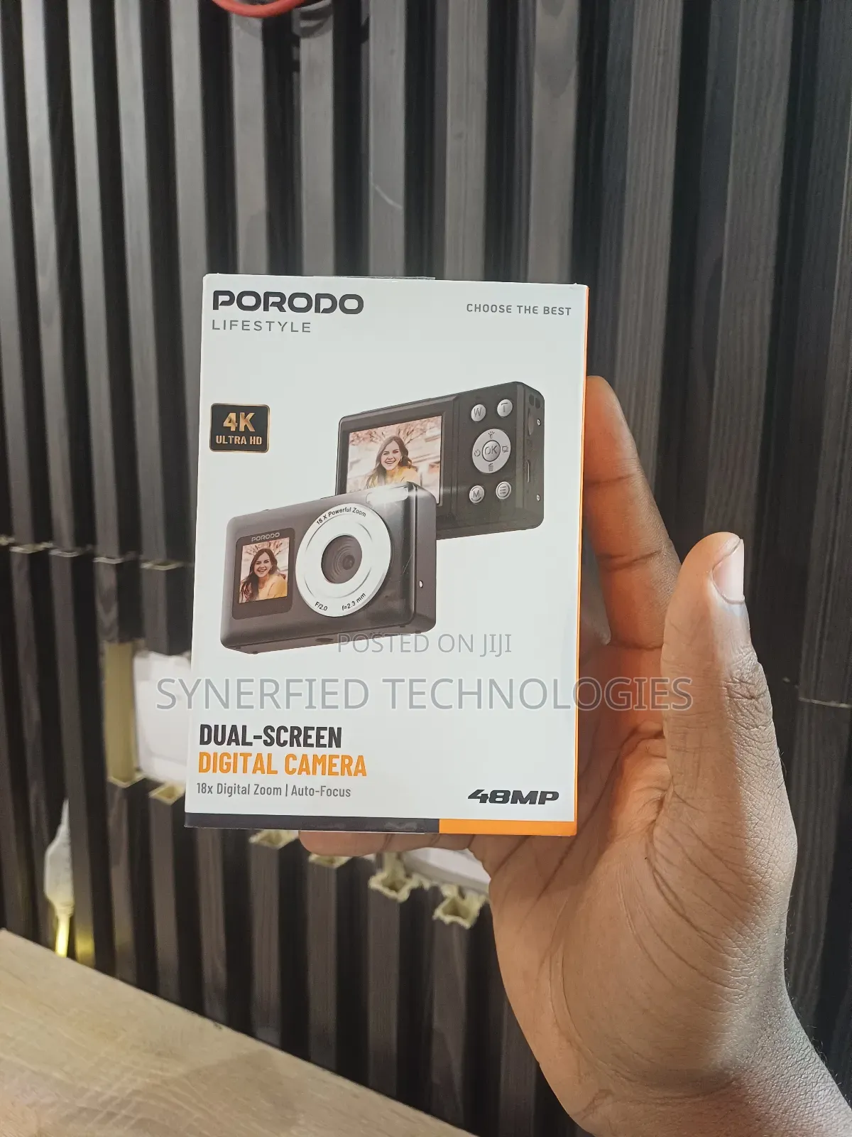 Porodo Lifestyle Dual-Screen Digital Camera