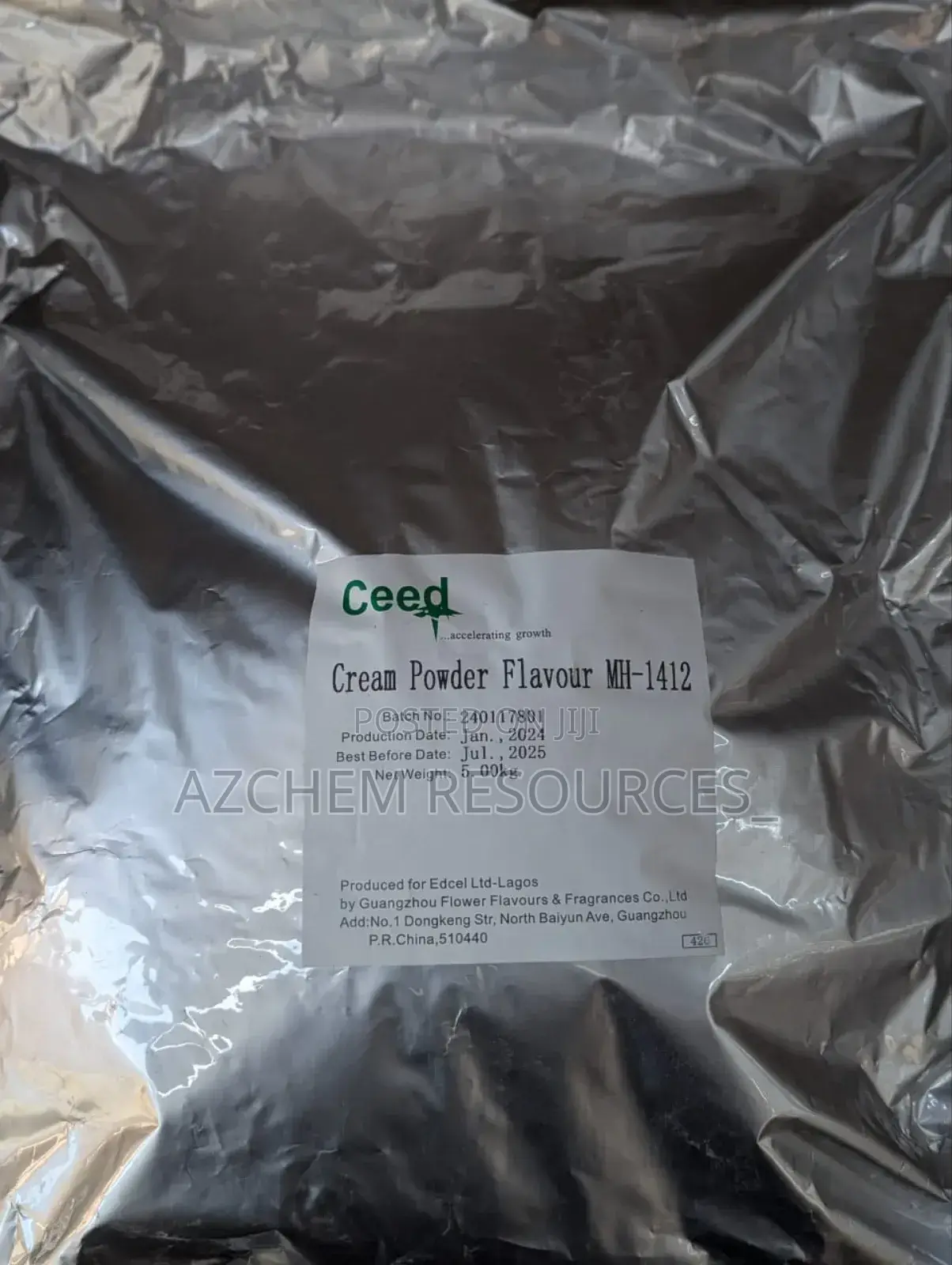 Cream Powder Flavor 5kg