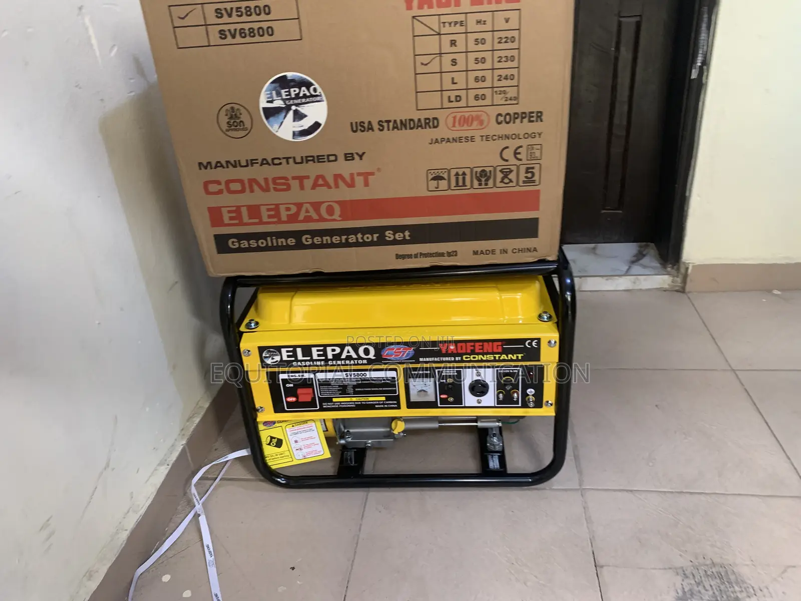 Elepaq Sv5800 – Strong Power Output for Heavy Appliances