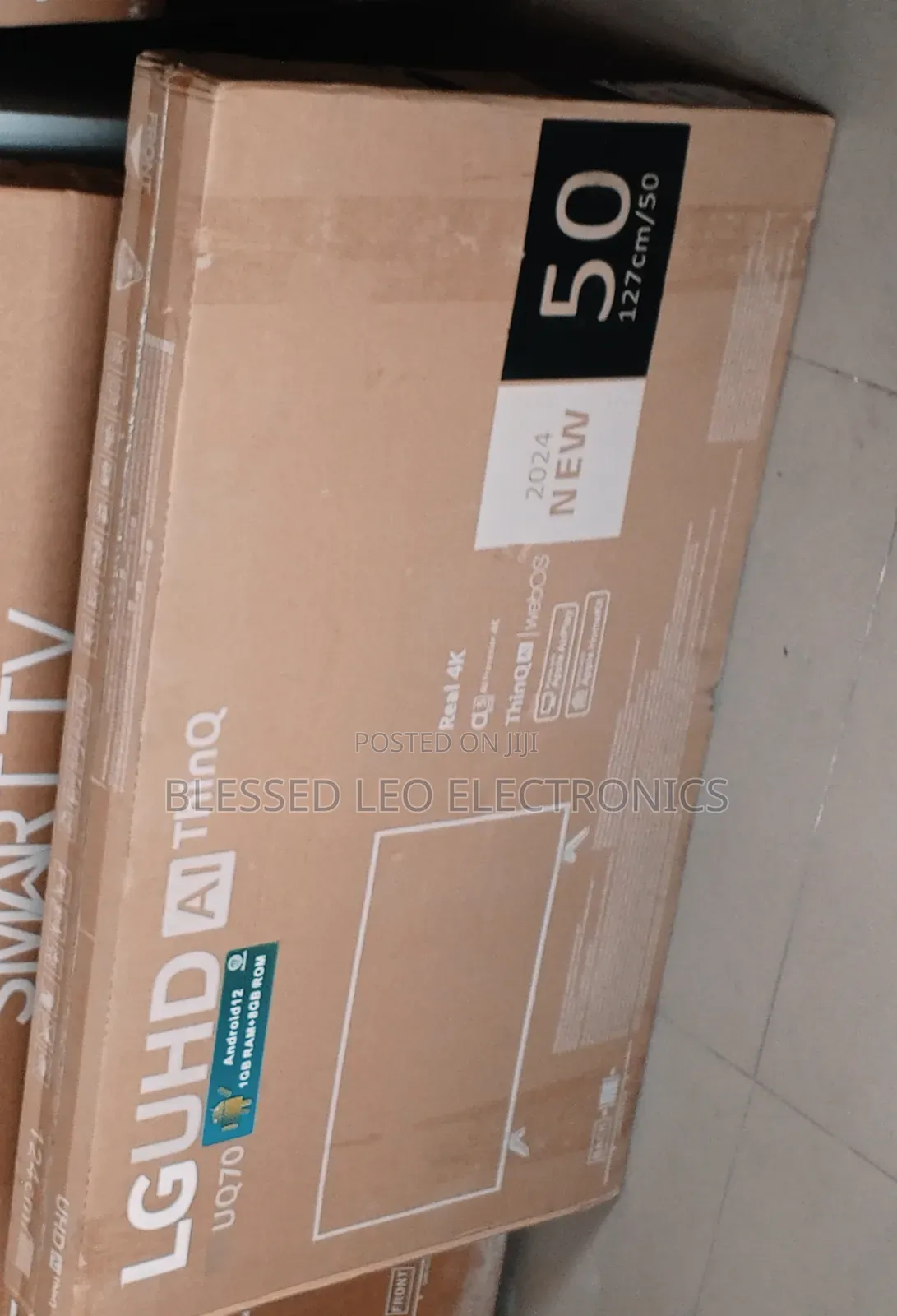 Smart 50 Inches Ai Thinq Frameless Tv