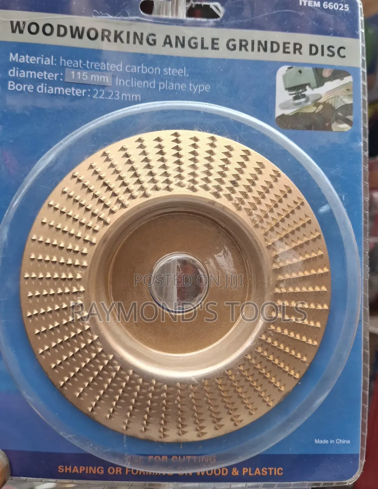 Woodworking Angle Grinder Disc, for Cutting,Shaping and Forming Wood