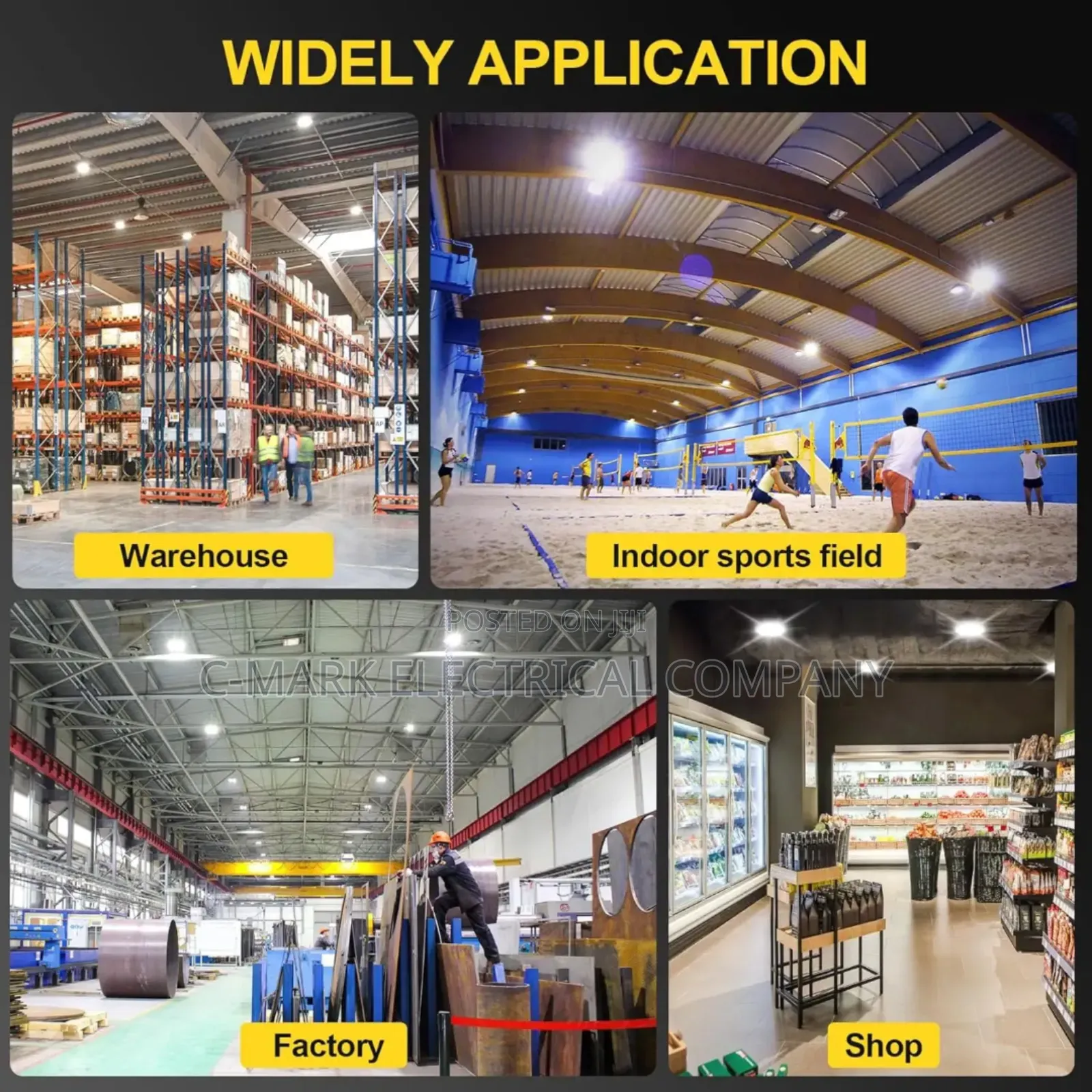 100w,200w,400w,500w Led High Bay Light Ip65 Daylight Warehouses