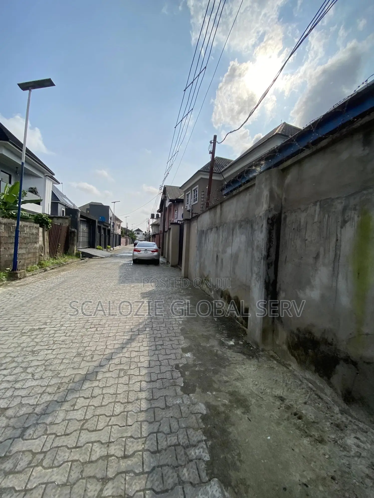 1 Plot of Land Fully Fenced Gated in a Secured Estate With Fed Light