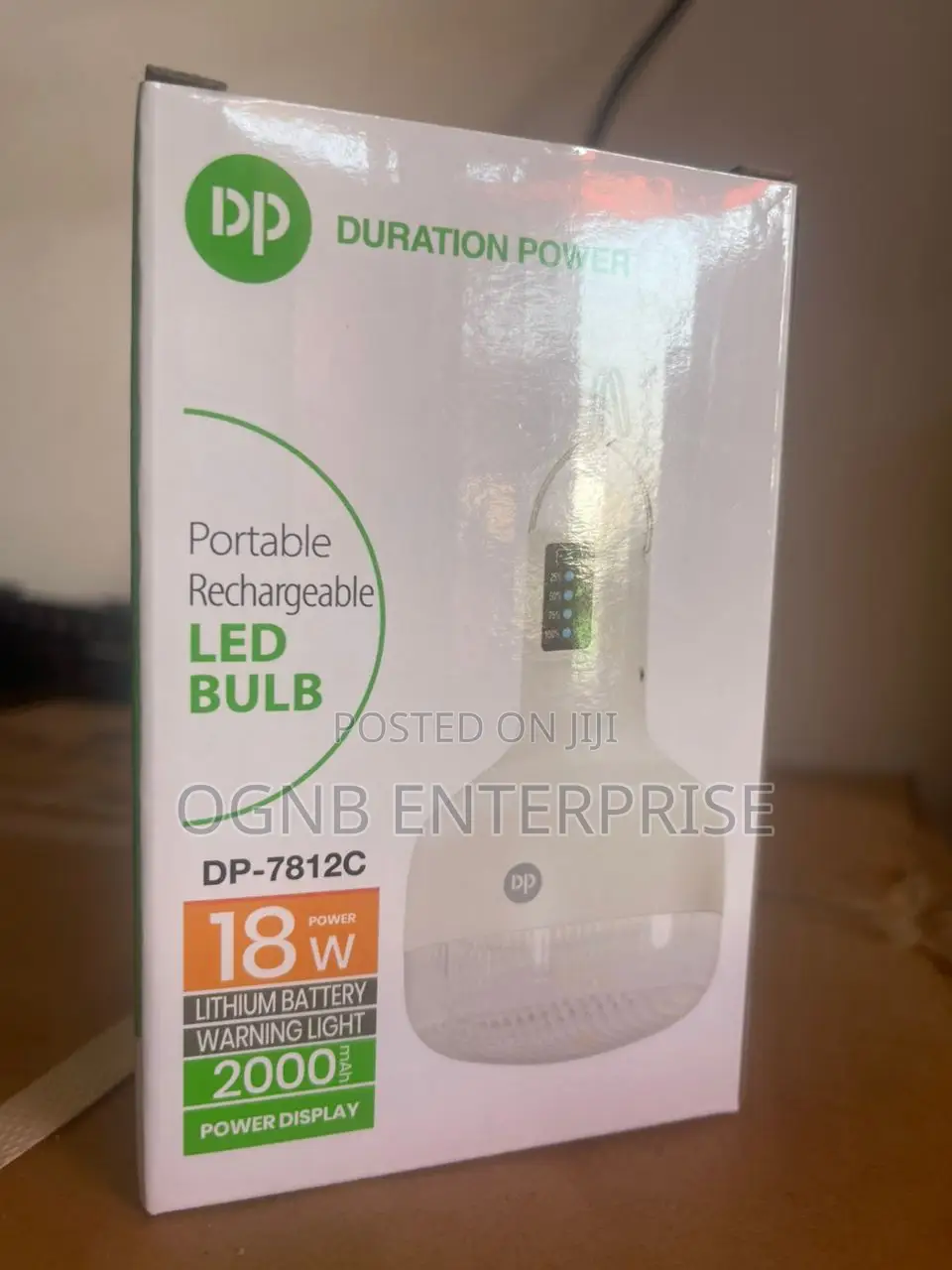 Dp Portable Rechargeable Led Bulb