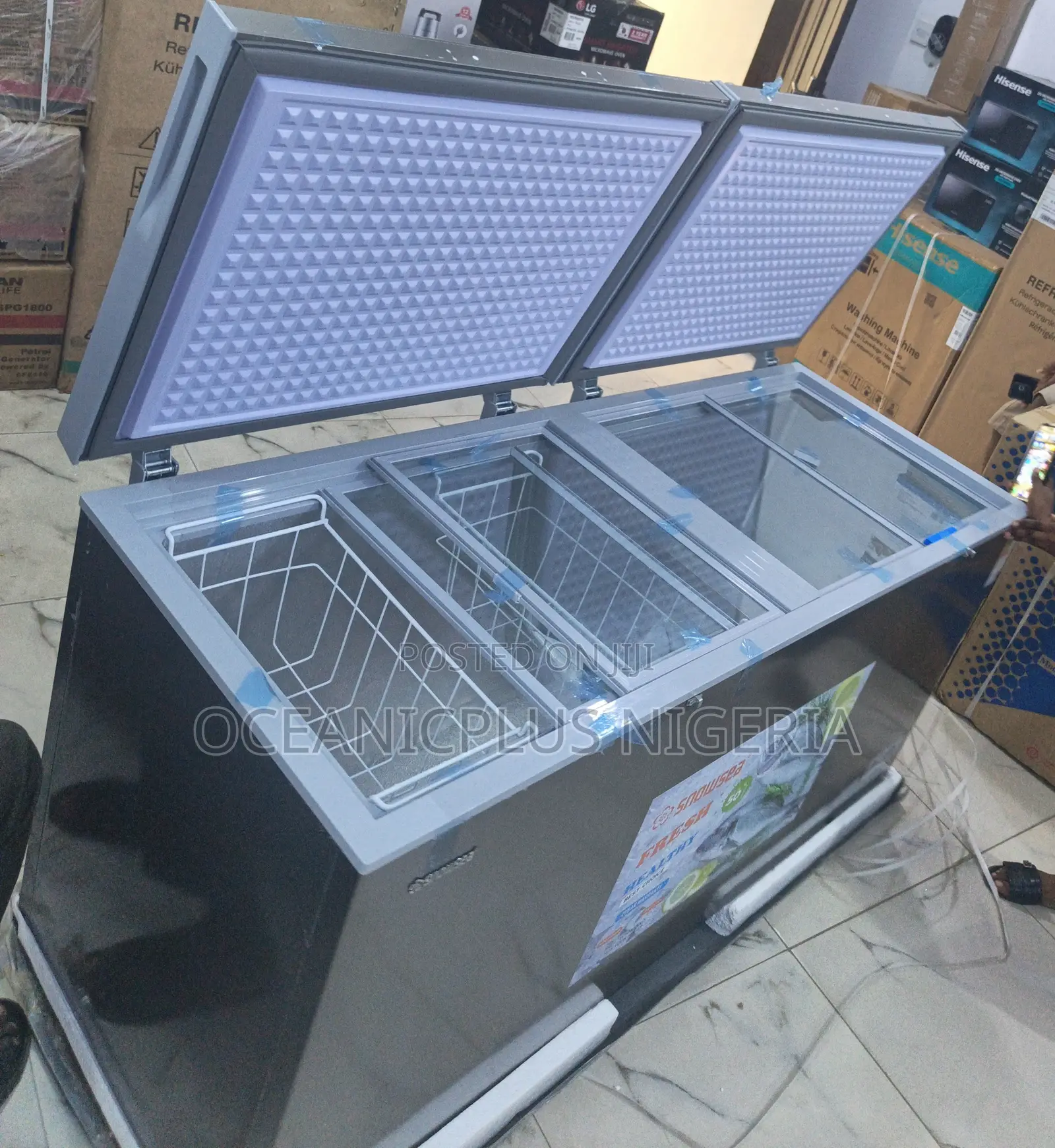 Snowsea Household/Commercial Chest Freezer 520l (Bd-700)