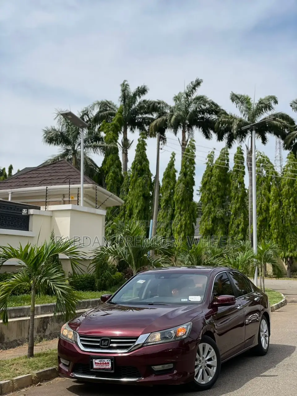 Honda Accord EX-L 4dr Sedan (2.4L 4cyl CVT) 2014 Maroon
