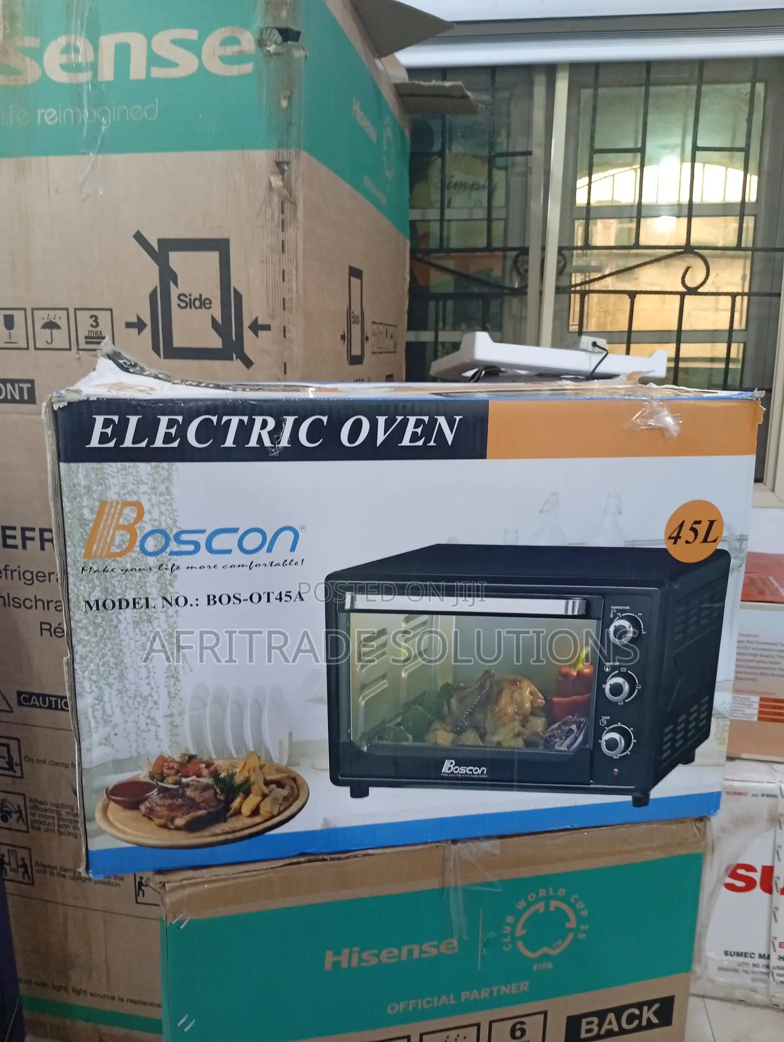 Boscon 45l Electric Oven for Cakes Pastries