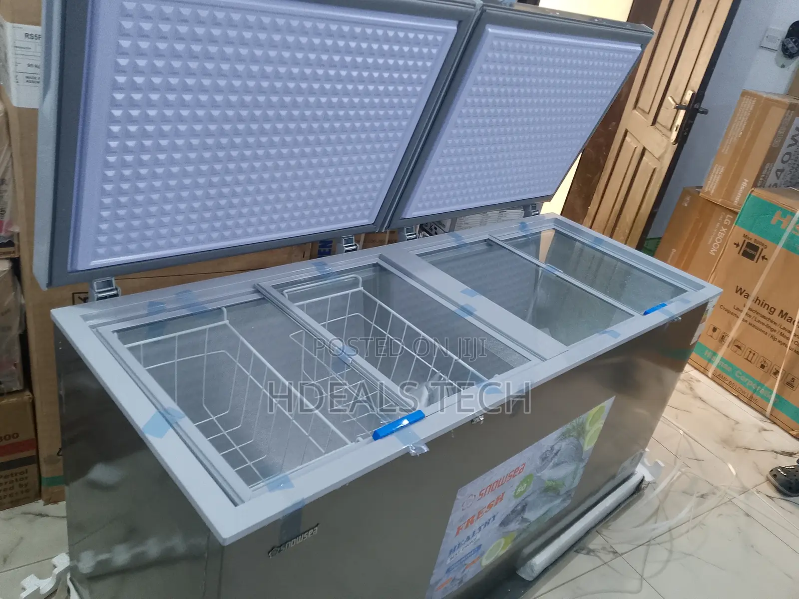 Snowsea Double Door Chest Freezer - Energy Saver
