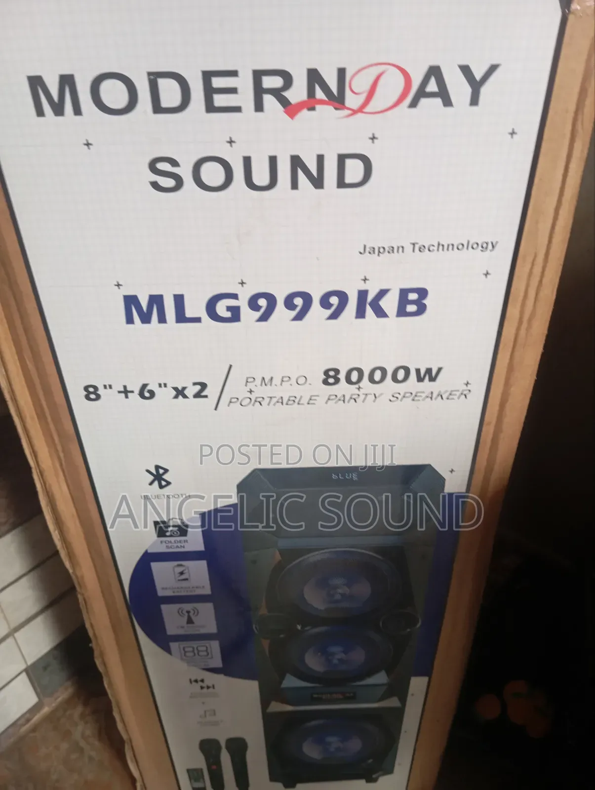 Modern Day Party Speaker Model No MLG 999