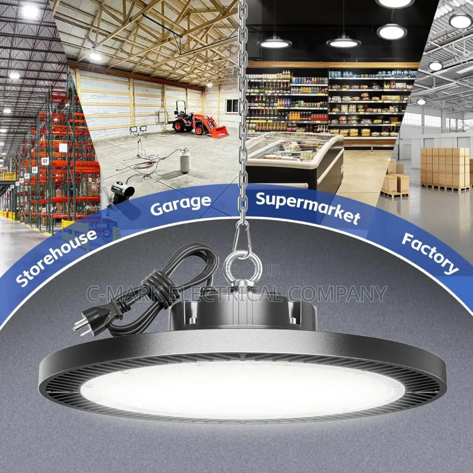 100w 200w 300w 400w Led High Bay Light Ip65 Workshop