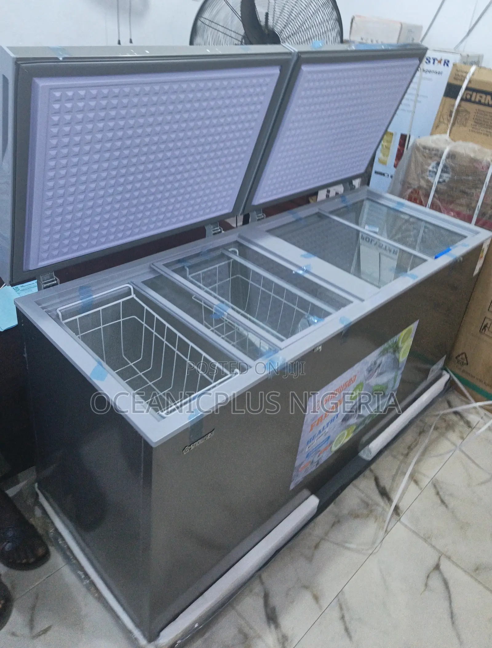 Snowsea Dual-Top 520l Storage Chest Freezer (Bd-700)