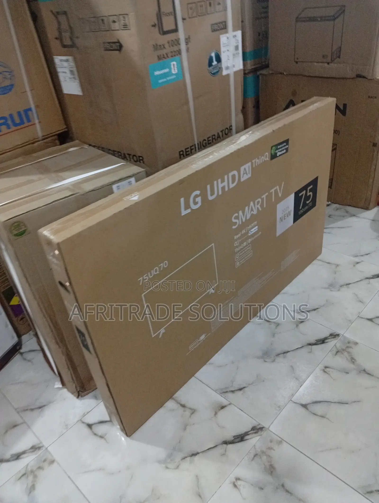 Lg 75-Inch Uhd Smart Tv for Home Entertainment