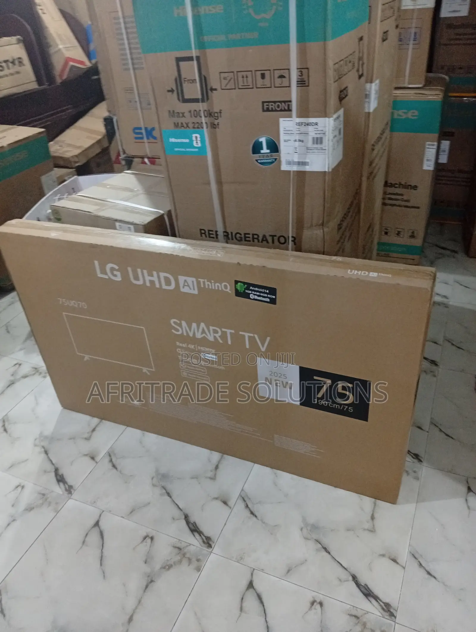 Lg 75" Smart Tv With Voice Control