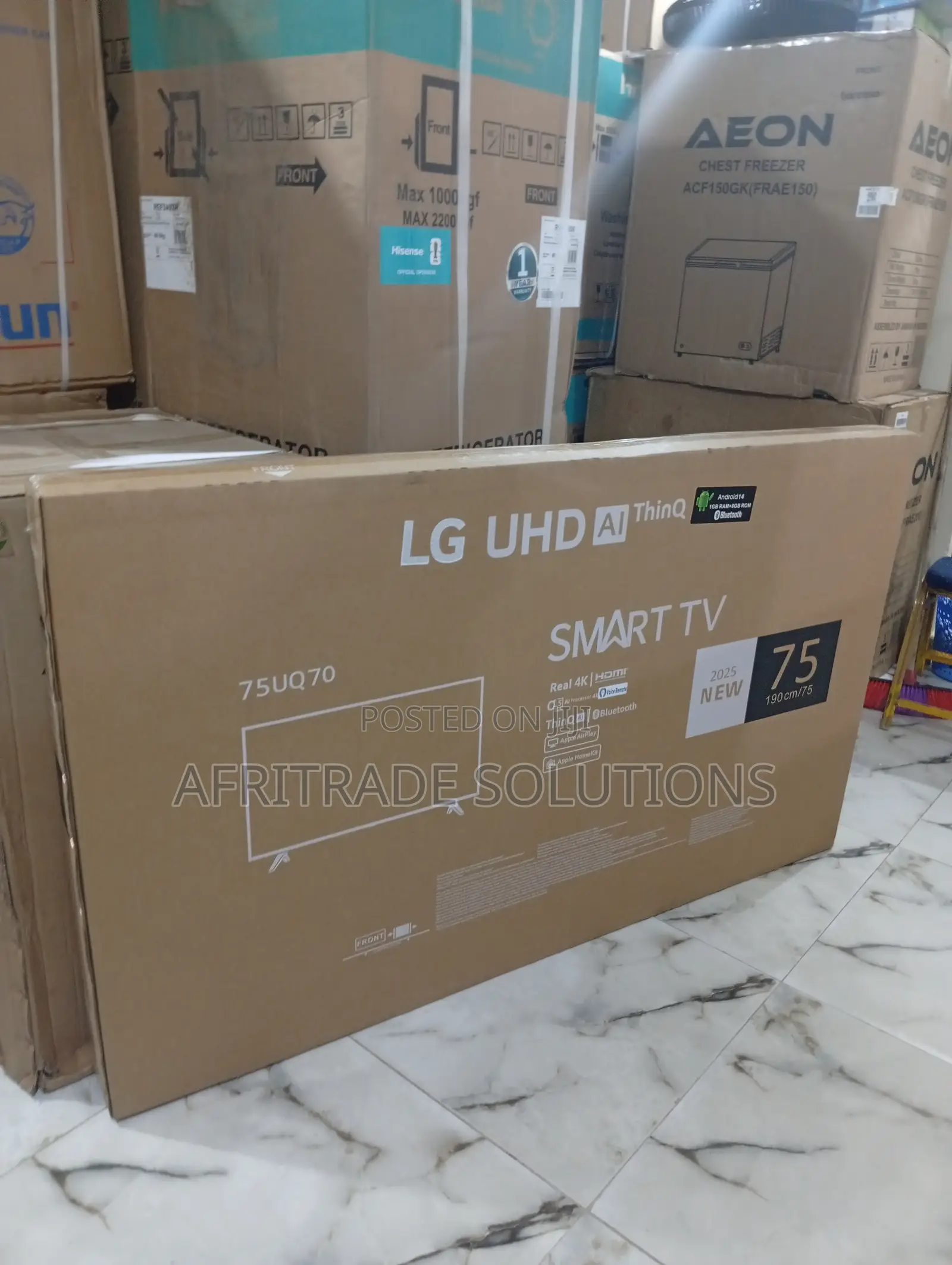 Lg 75" Smart Tv With Voice Control