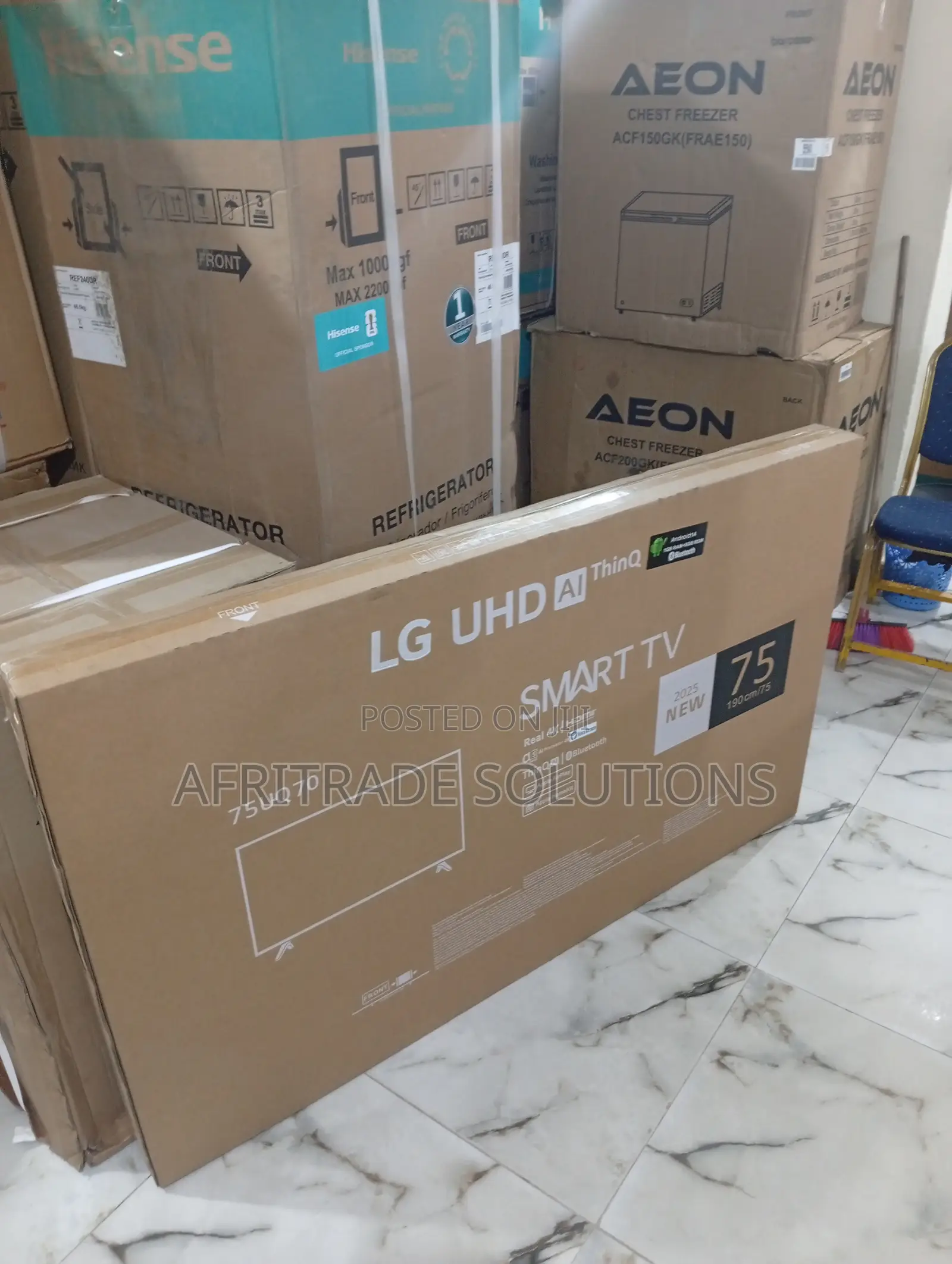 Lg 75-Inch Smart Tv With Built-in Apps