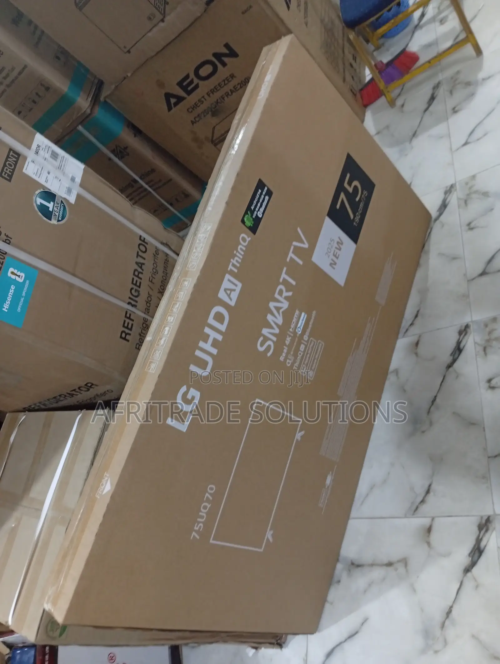 Lg 75-Inch Smart Tv With Built-in Apps