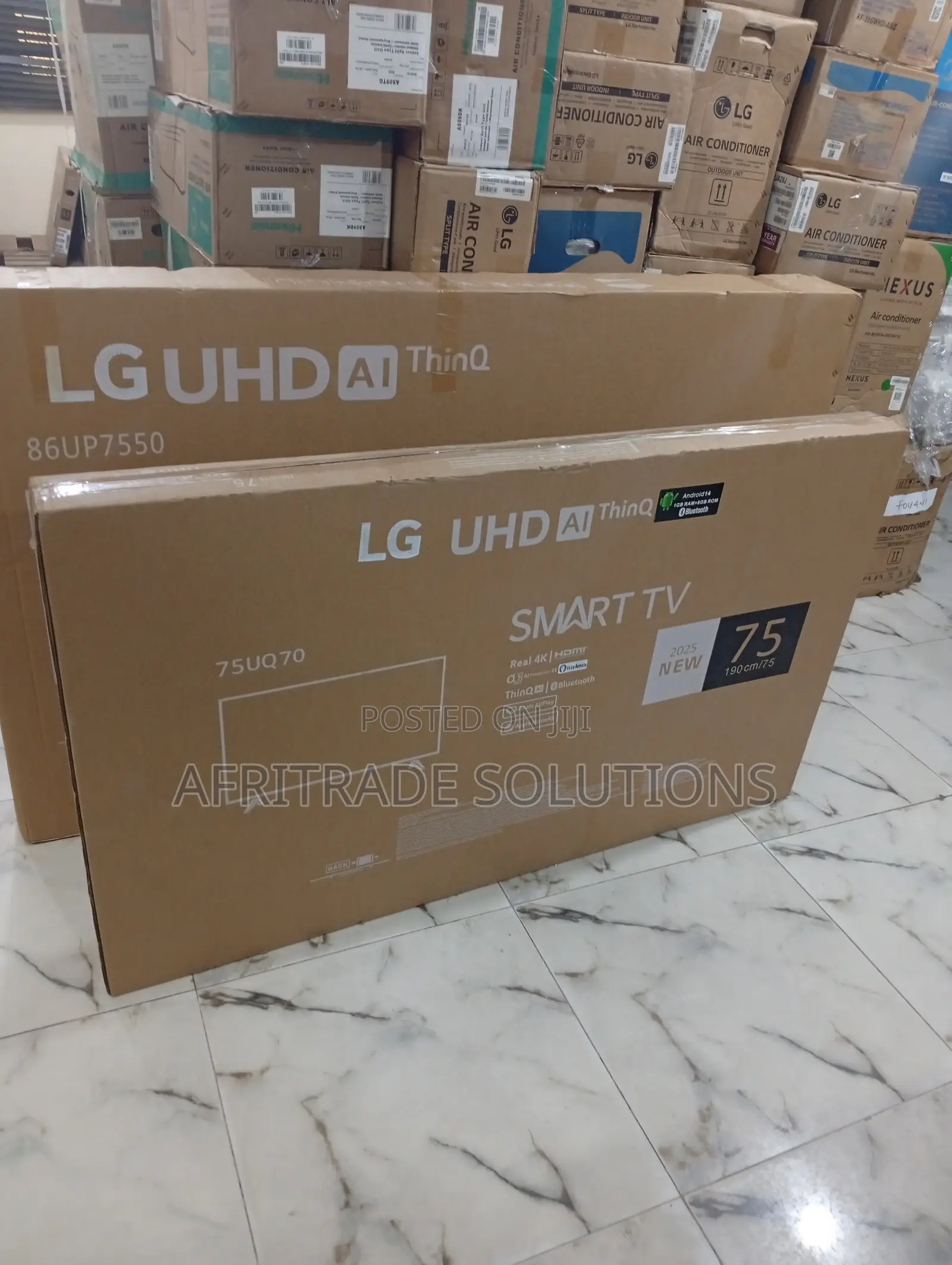 Lg 75" Smart Tv With Crystal-Clear Display
