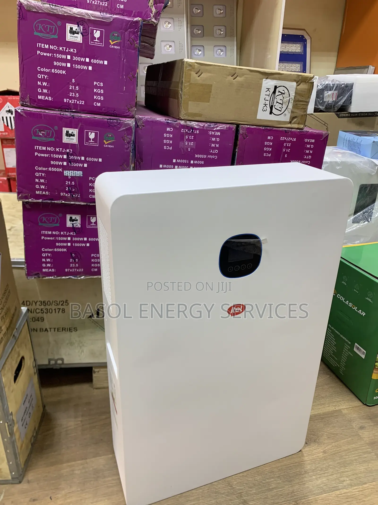 3600w/8000kw Itel Solar Generator
