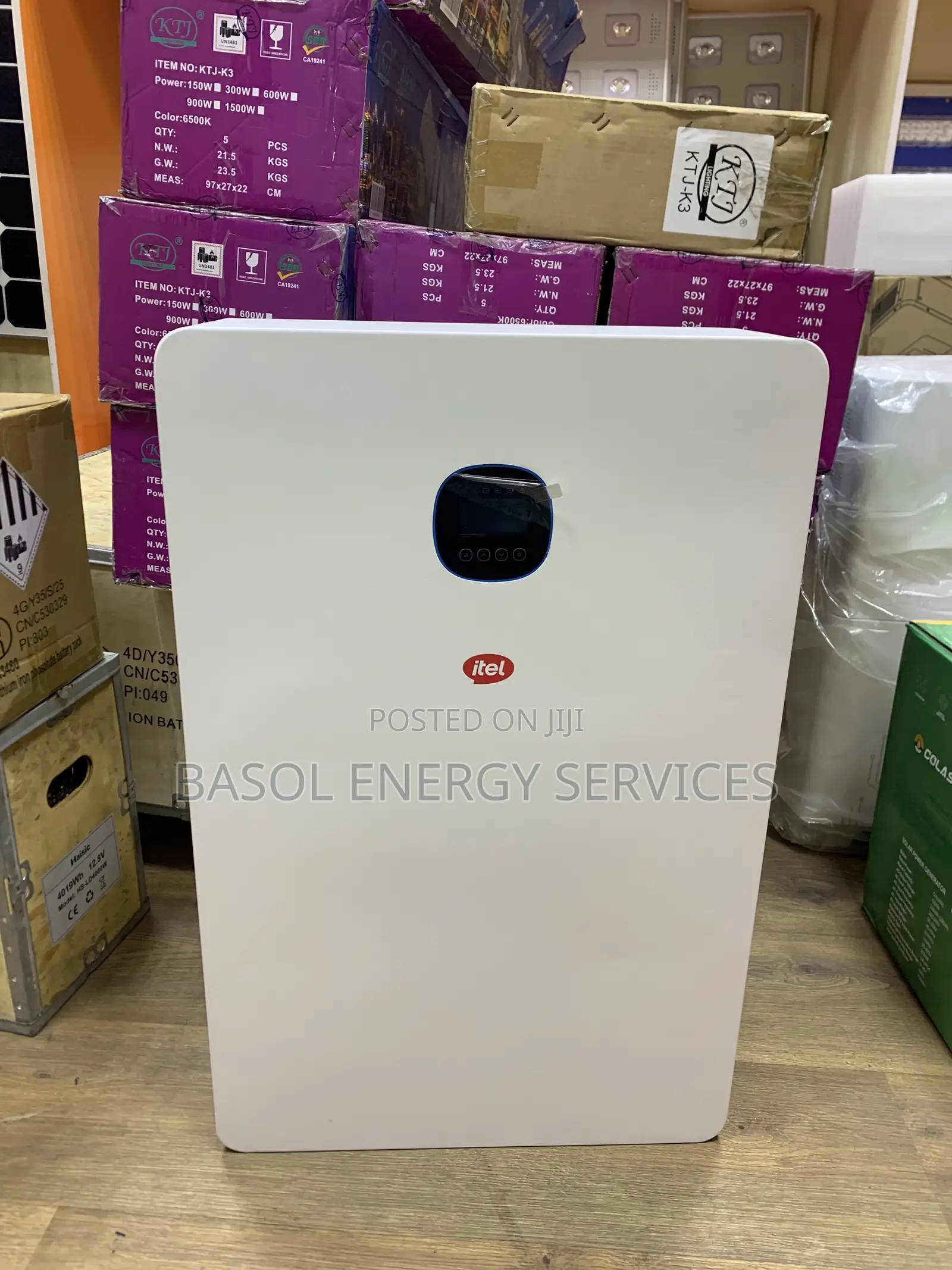 3600kw/8000kwh Itel Solar Generator