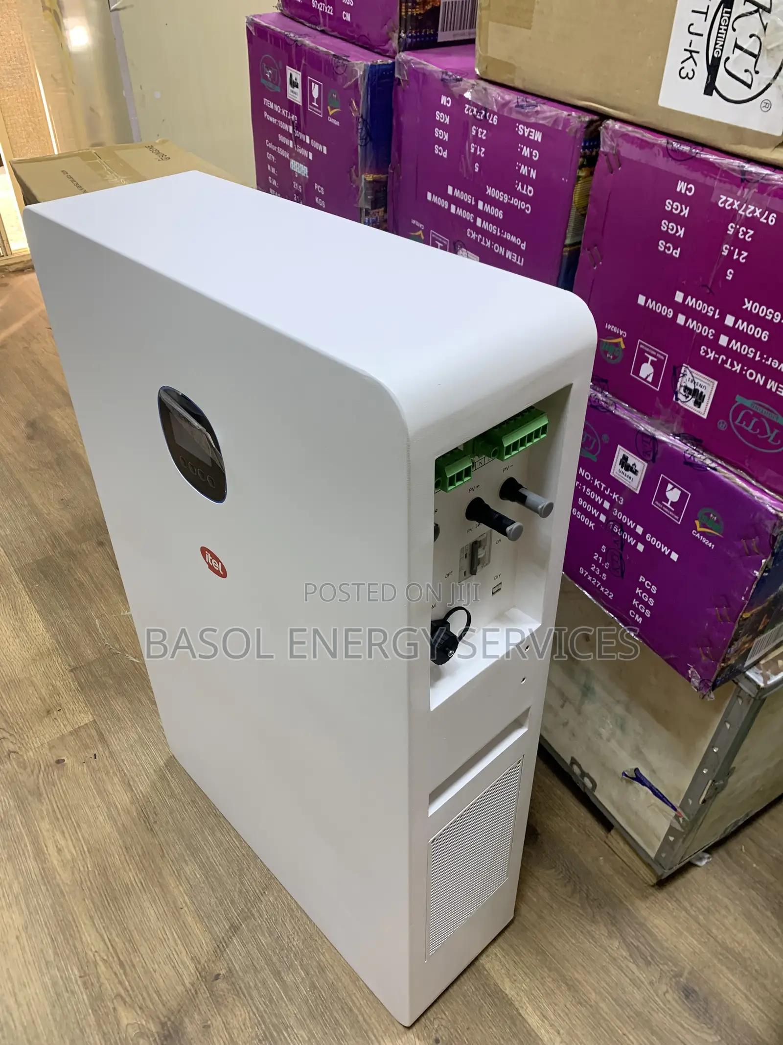 3600kw/8000kwh Itel Solar Generator