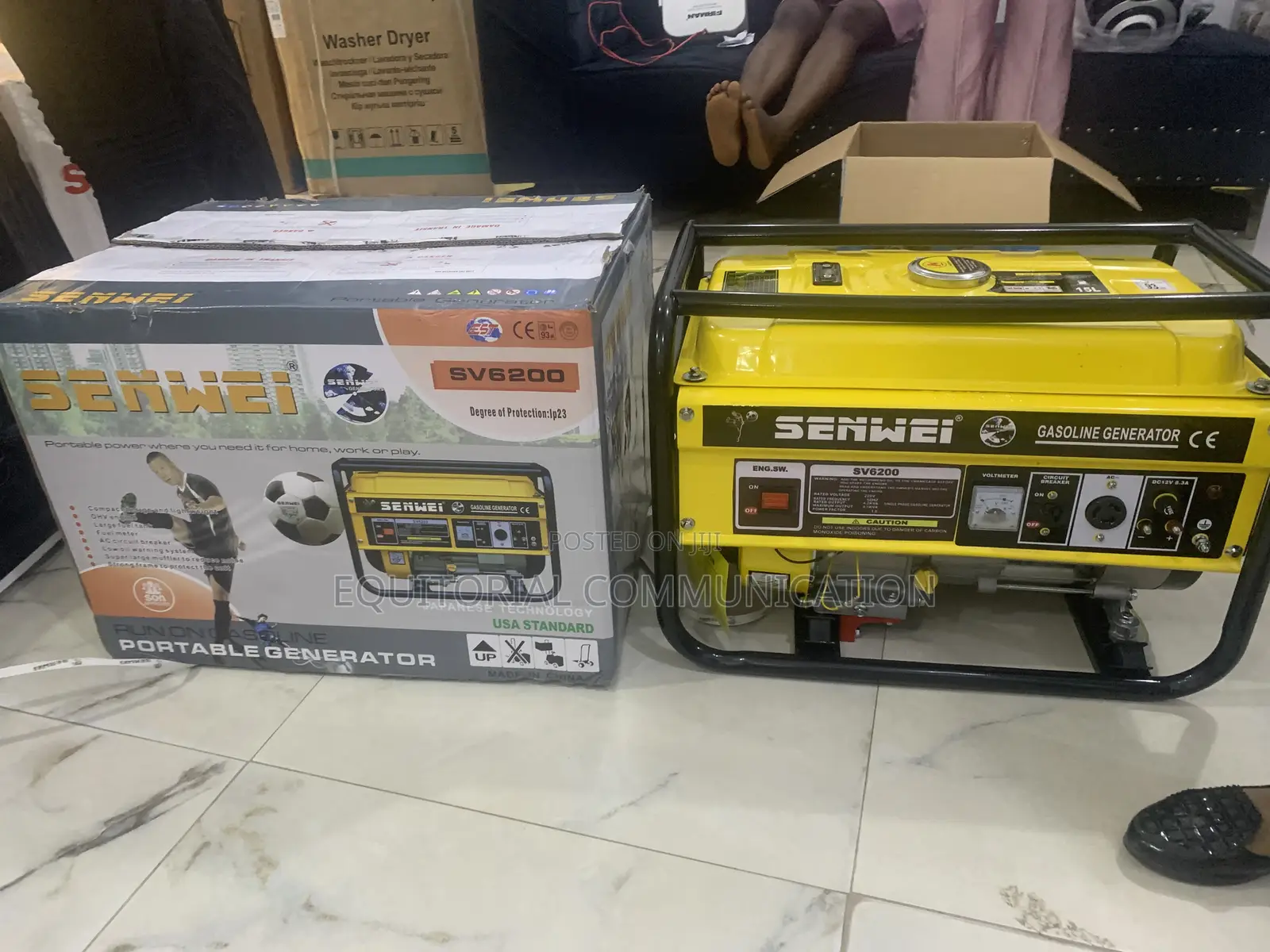 Senwei Sv6200 Manual Start Generator for Home Office