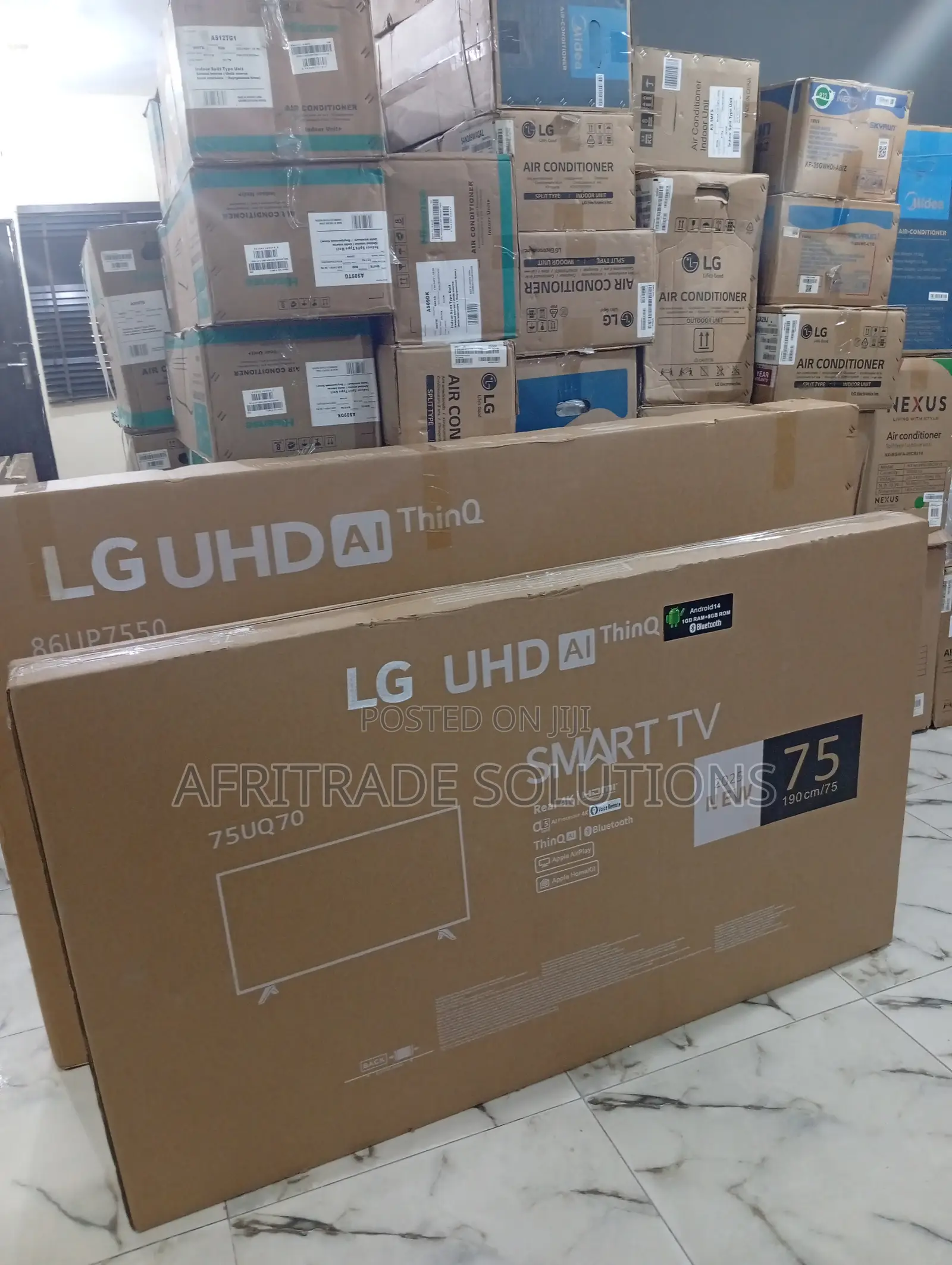 Lg 75" Smart Tv With Wifi Connectivity