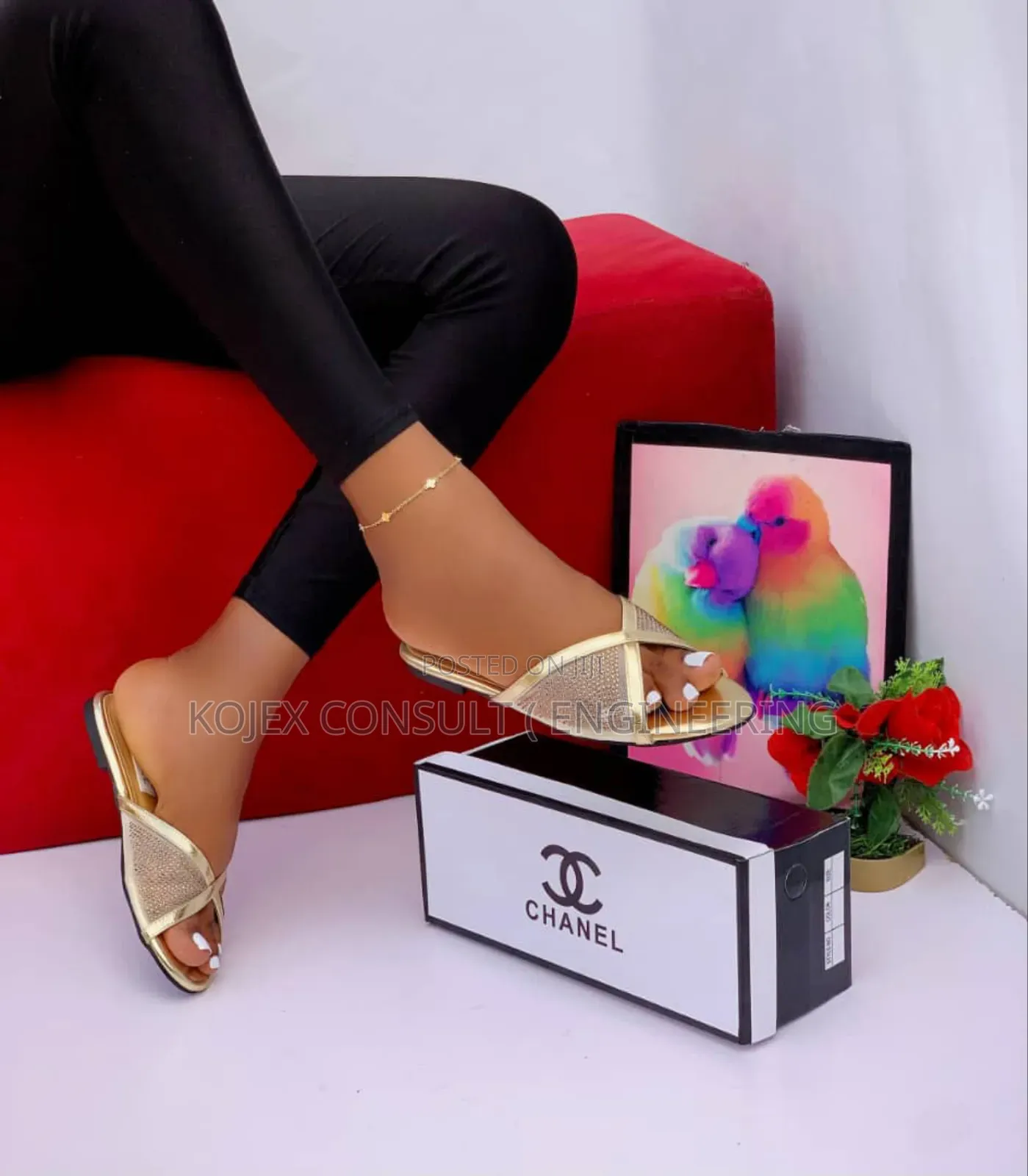 Chanel Luxury Slippers