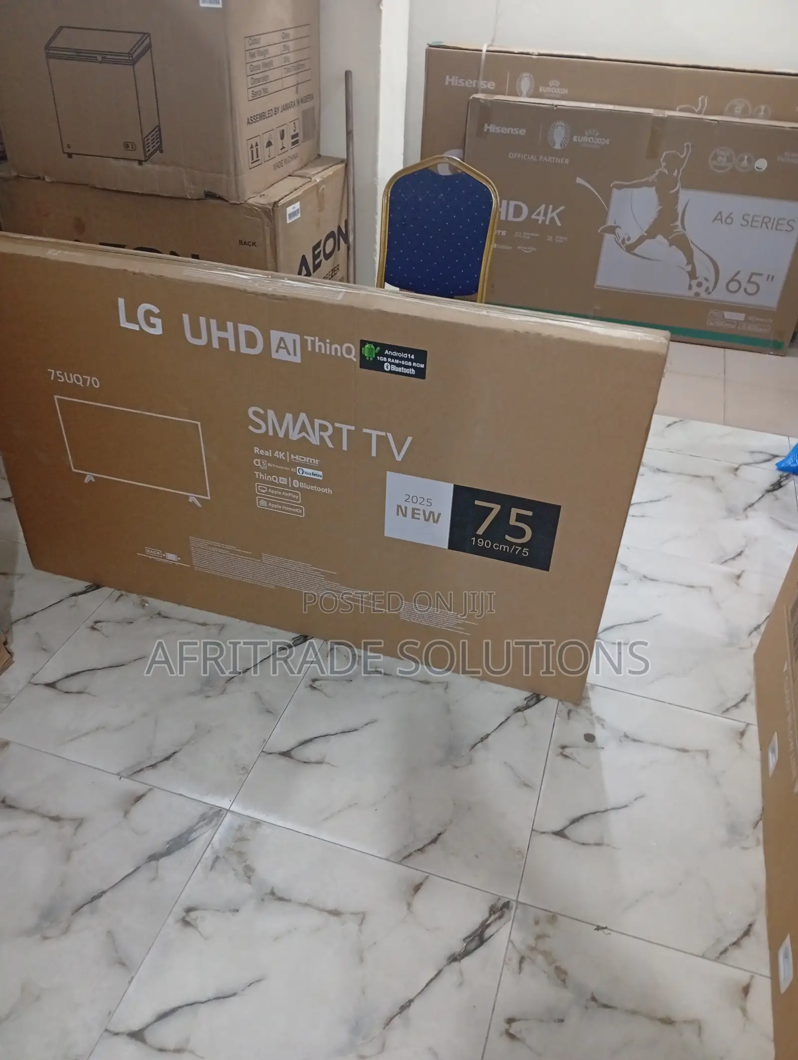 Lg 75-Inch Smart Tv With Powerful Processor