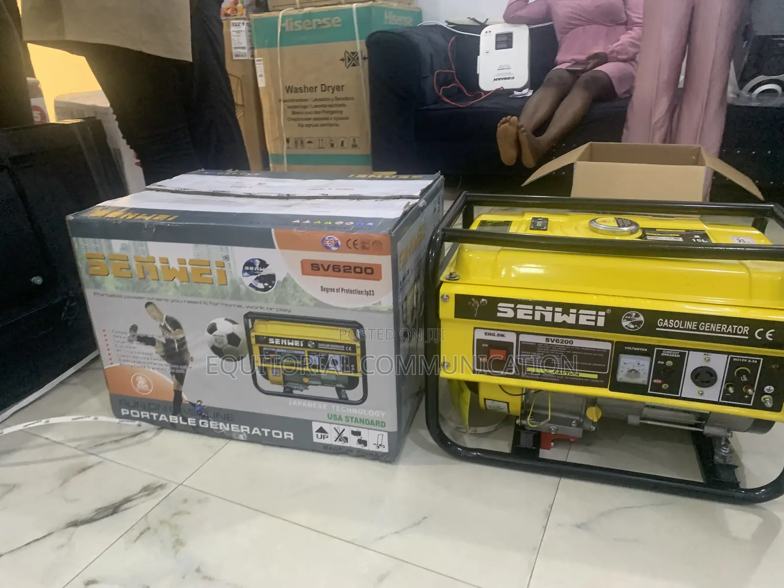 Senwei Sv6200 Manual Generator – Built for Durability