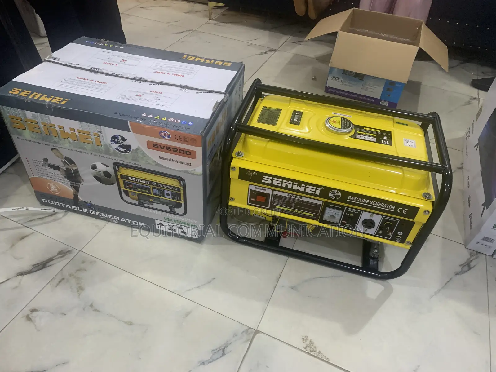 Senwei Sv6200 Manual Generator – Built for Durability