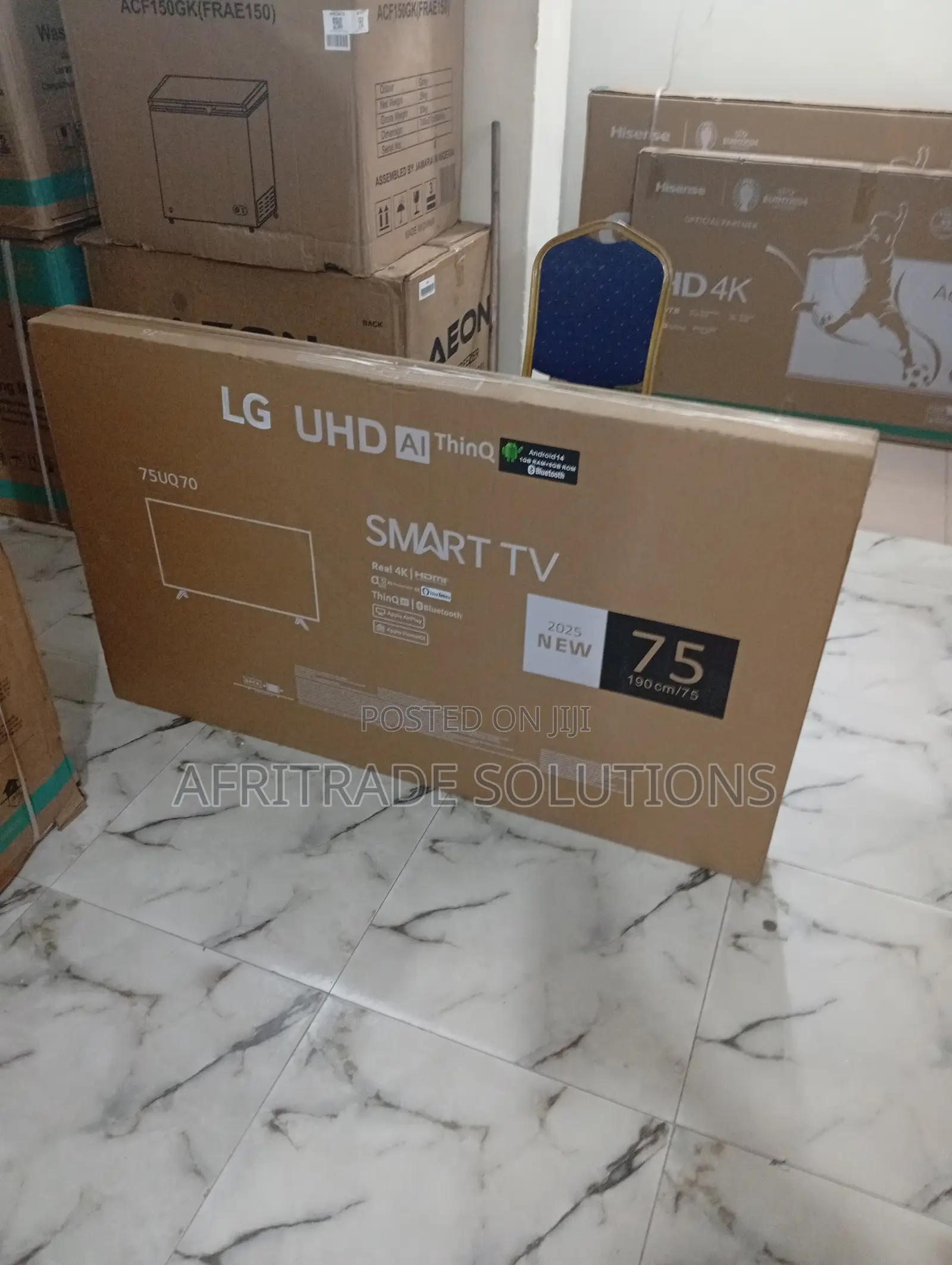 Lg 75-Inch Smart Tv With Powerful Processor