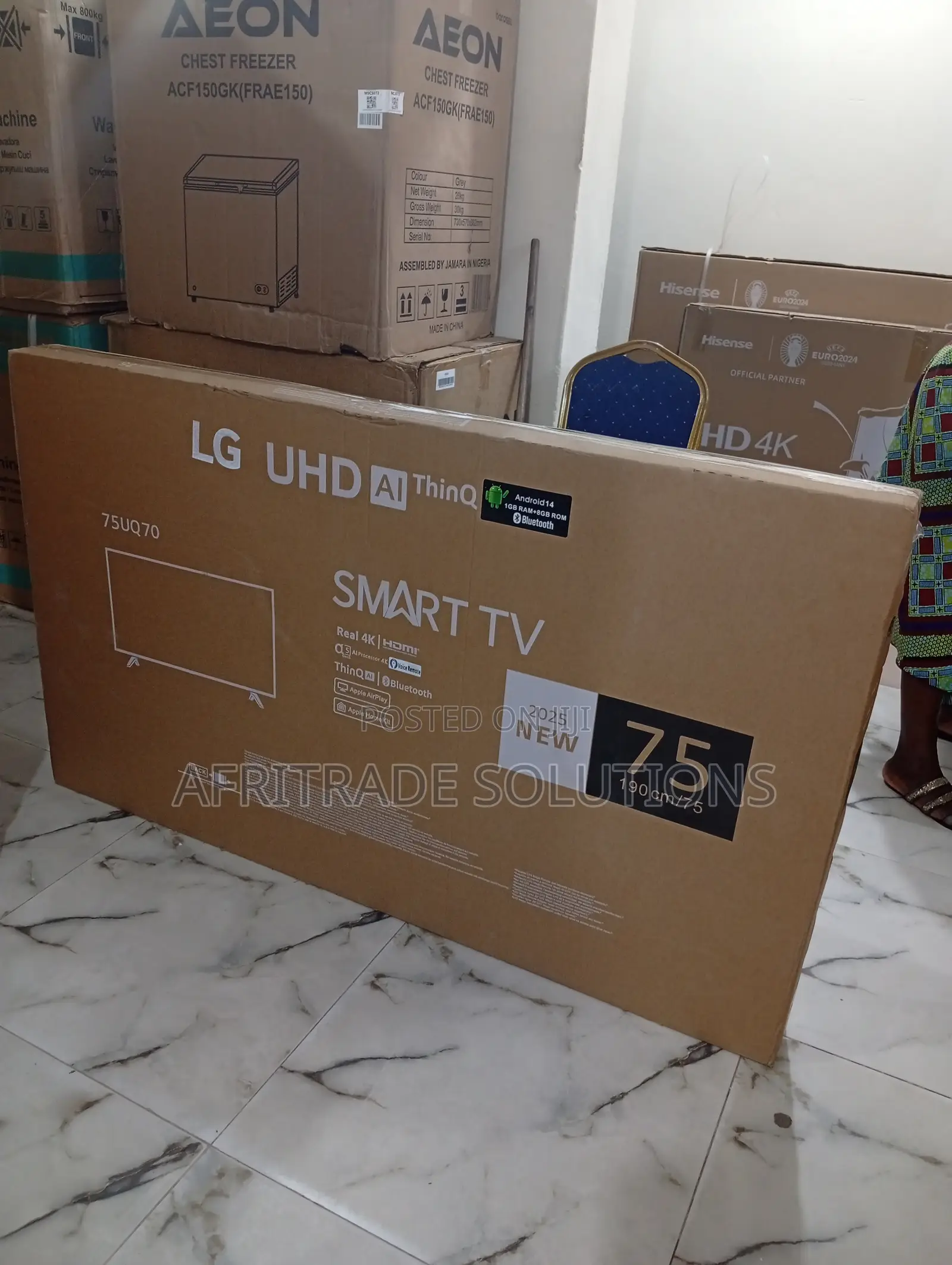 Lg 75" Smart Tv With Dolby Audio