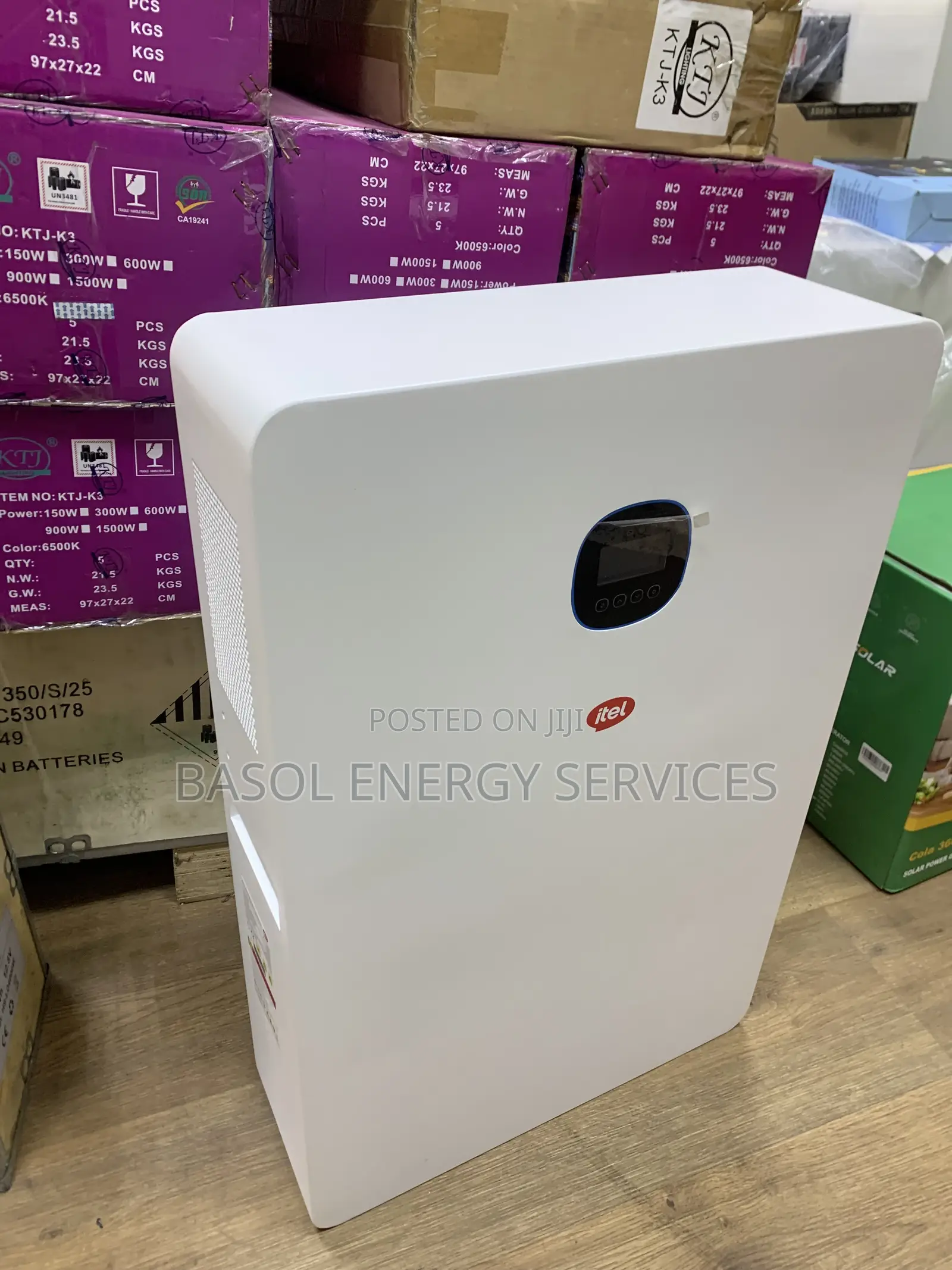 3600kw/8000kwh Itel Solar Generator