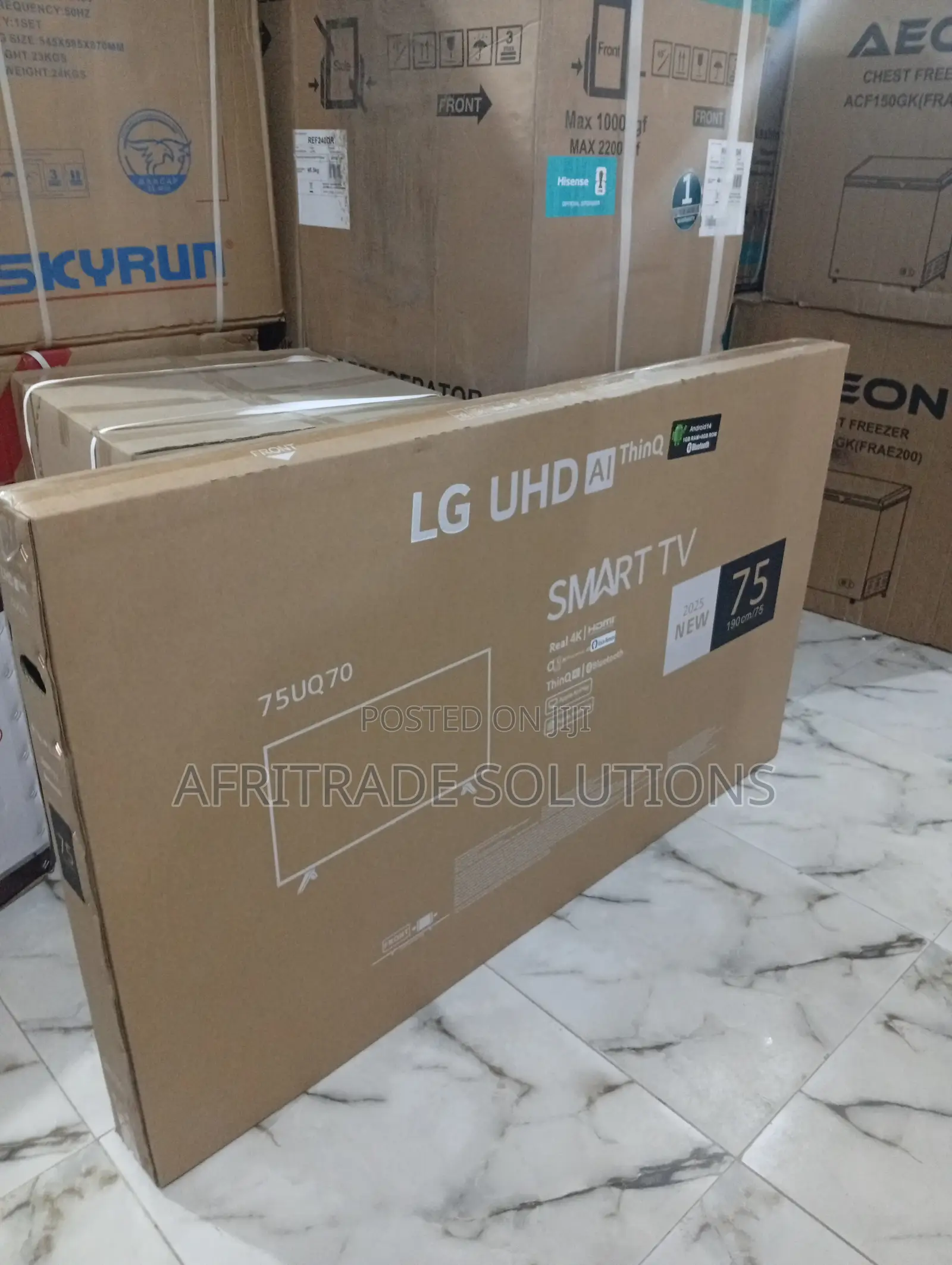 Lg 75-Inch Smart Tv for Cinematic Experience