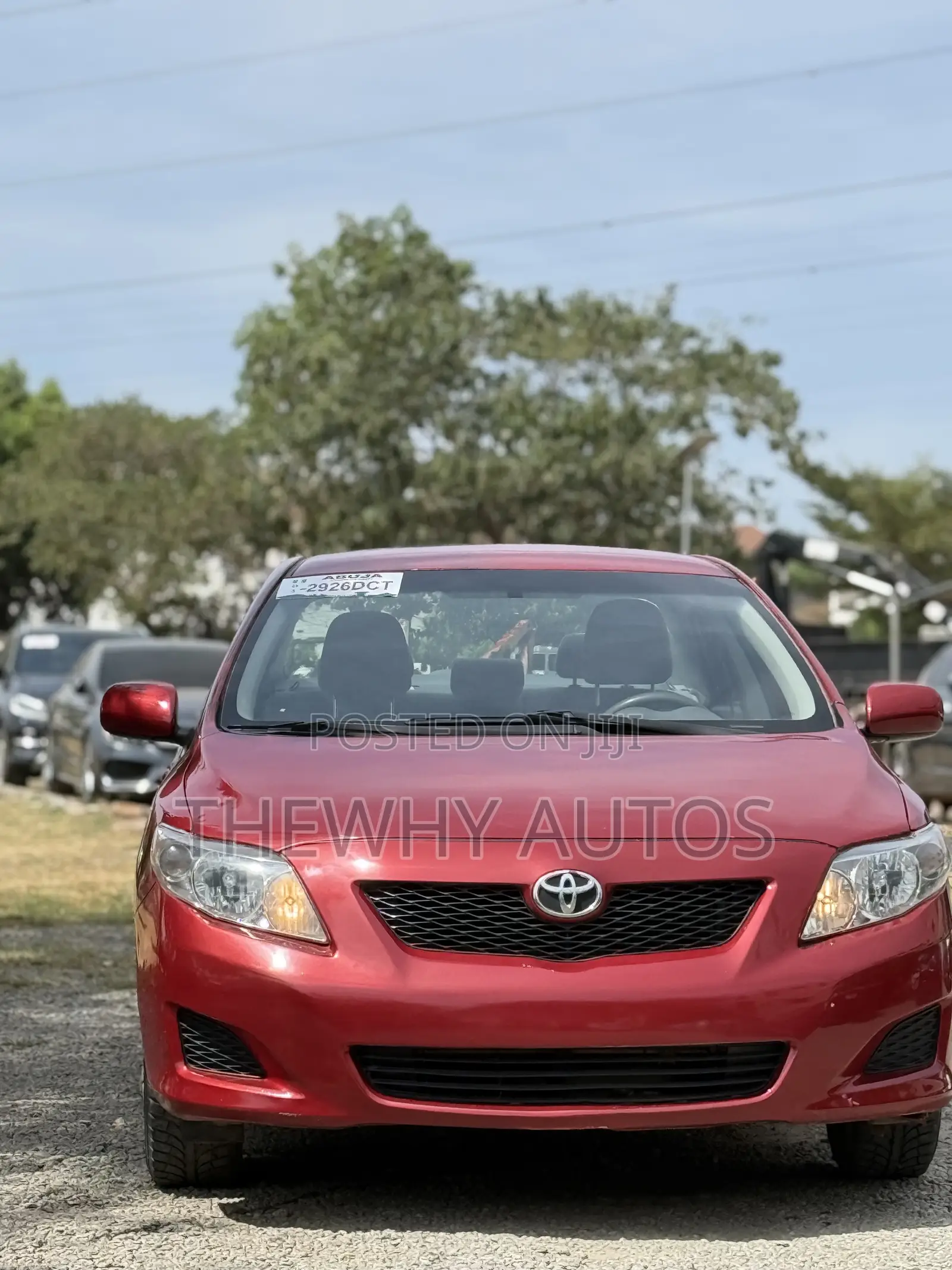 Toyota Corolla LE 4dr Sedan (1.8L 4 cyl 4A) 2009 Red
