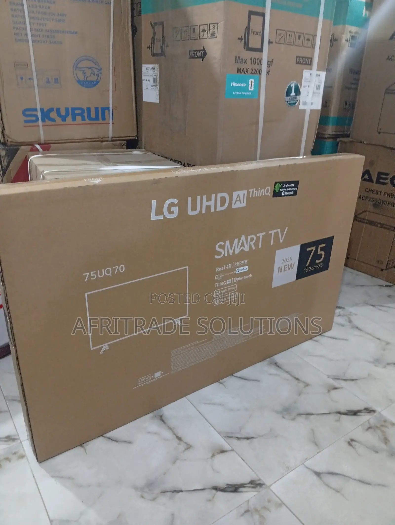Lg 75" Smart Tv With Realistic Picture Quality