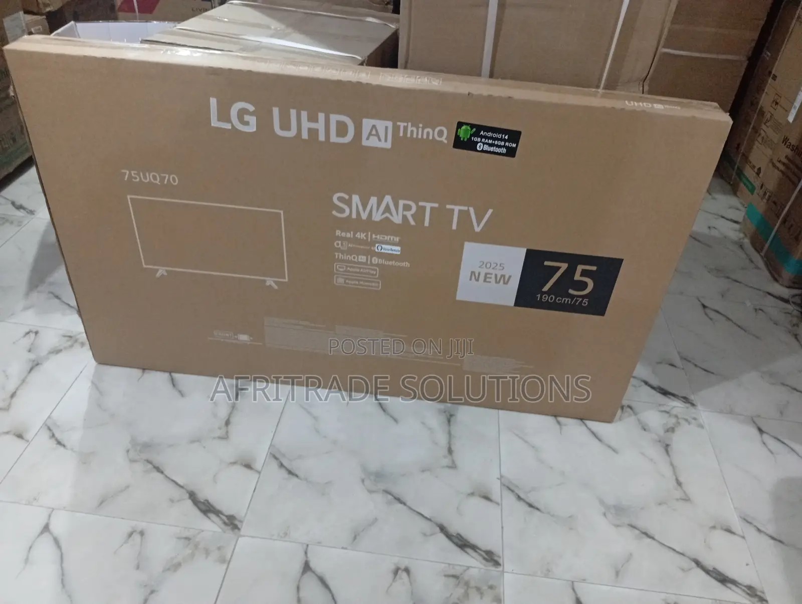 Lg 75" Smart Tv With Realistic Picture Quality