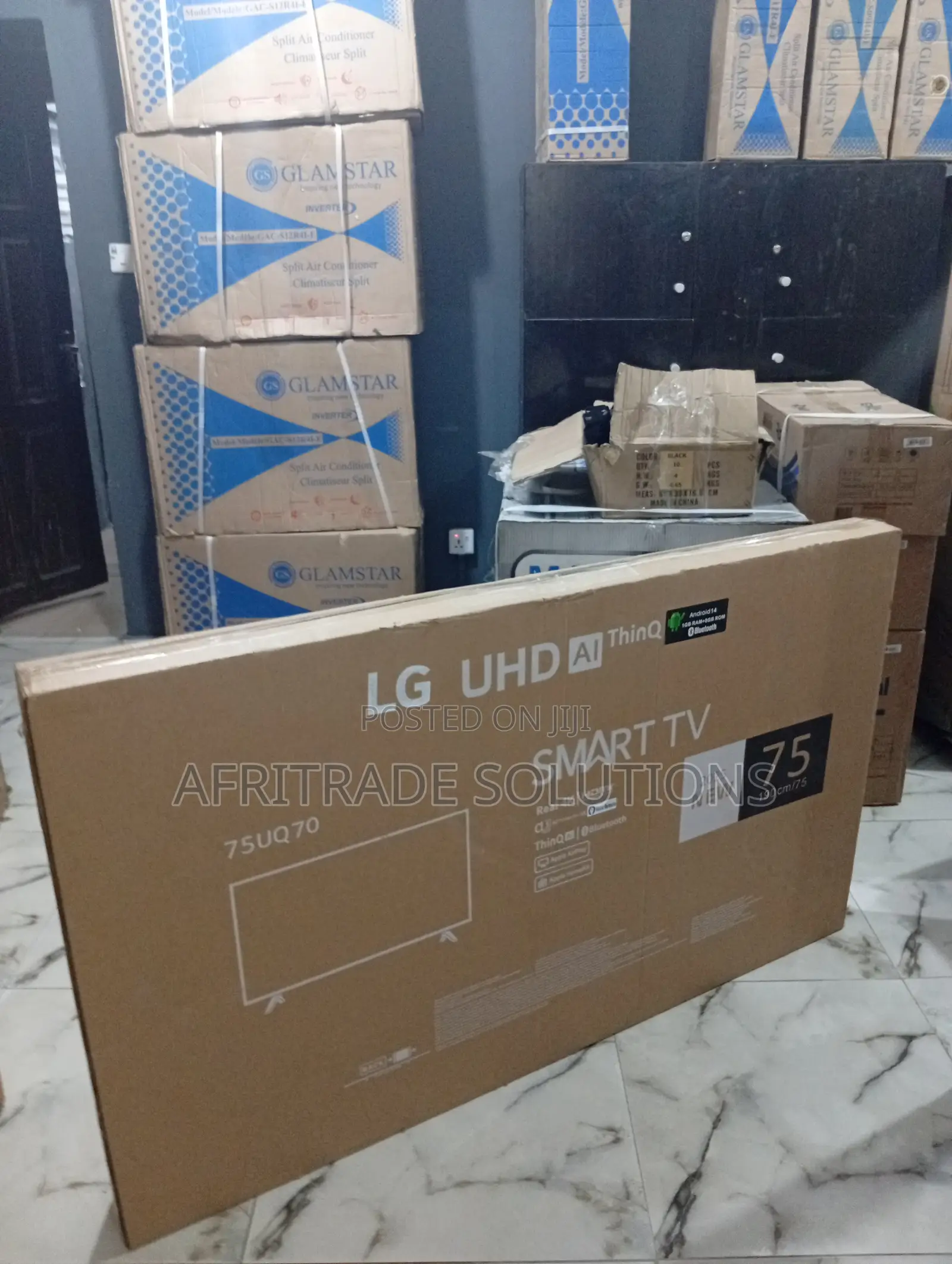 Lg 75" Smart Tv With Fast Processor