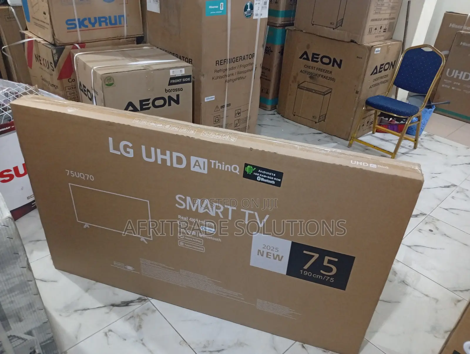 Lg 75" Smart Tv With High Refresh Rate