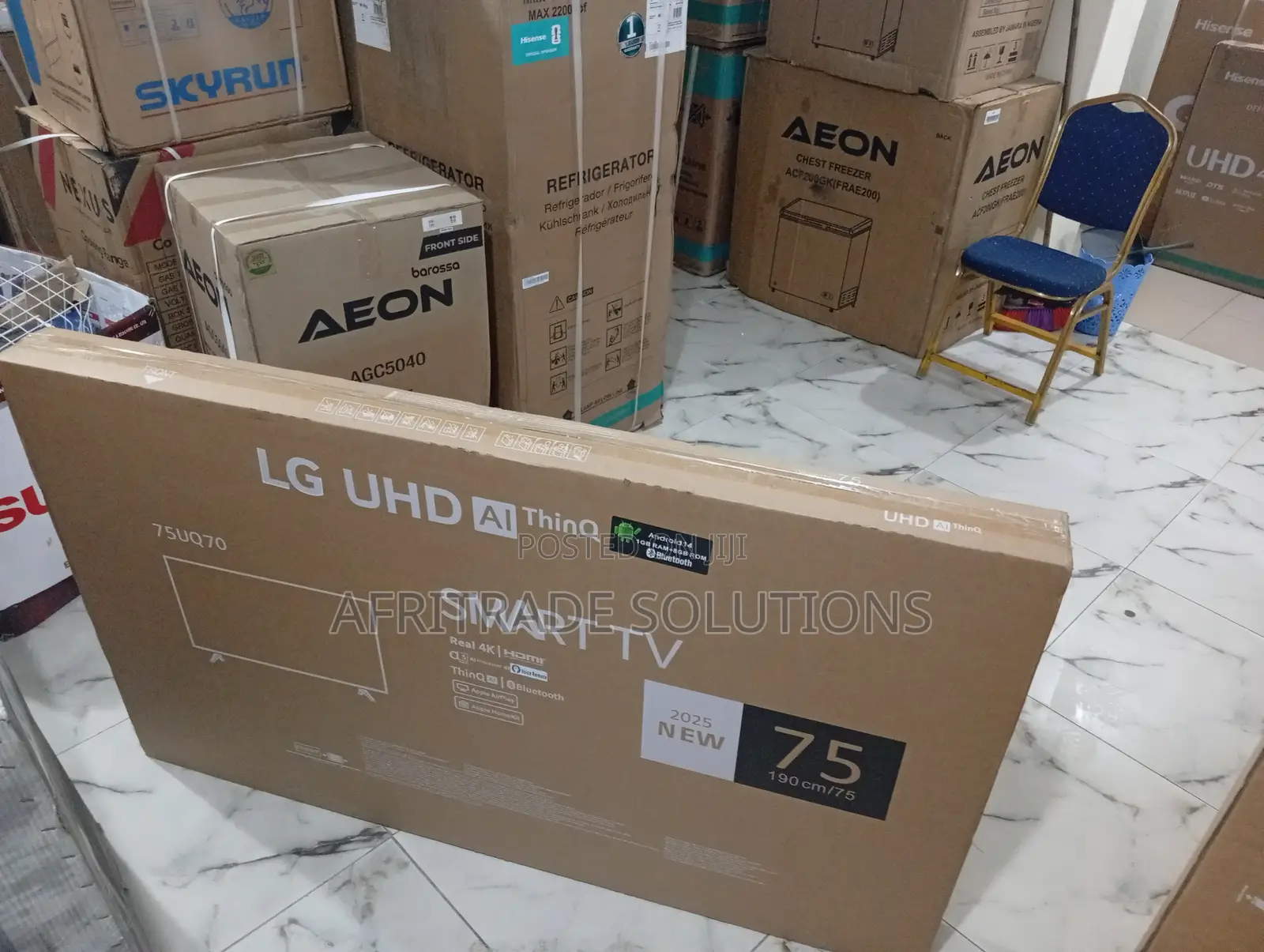 Lg 75-Inch Smart Tv With Real Resolution