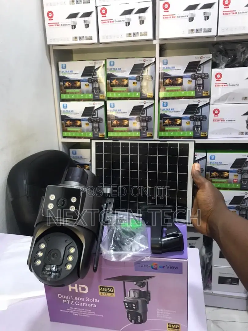 Ubox Hd Dual Lens Solar Camera