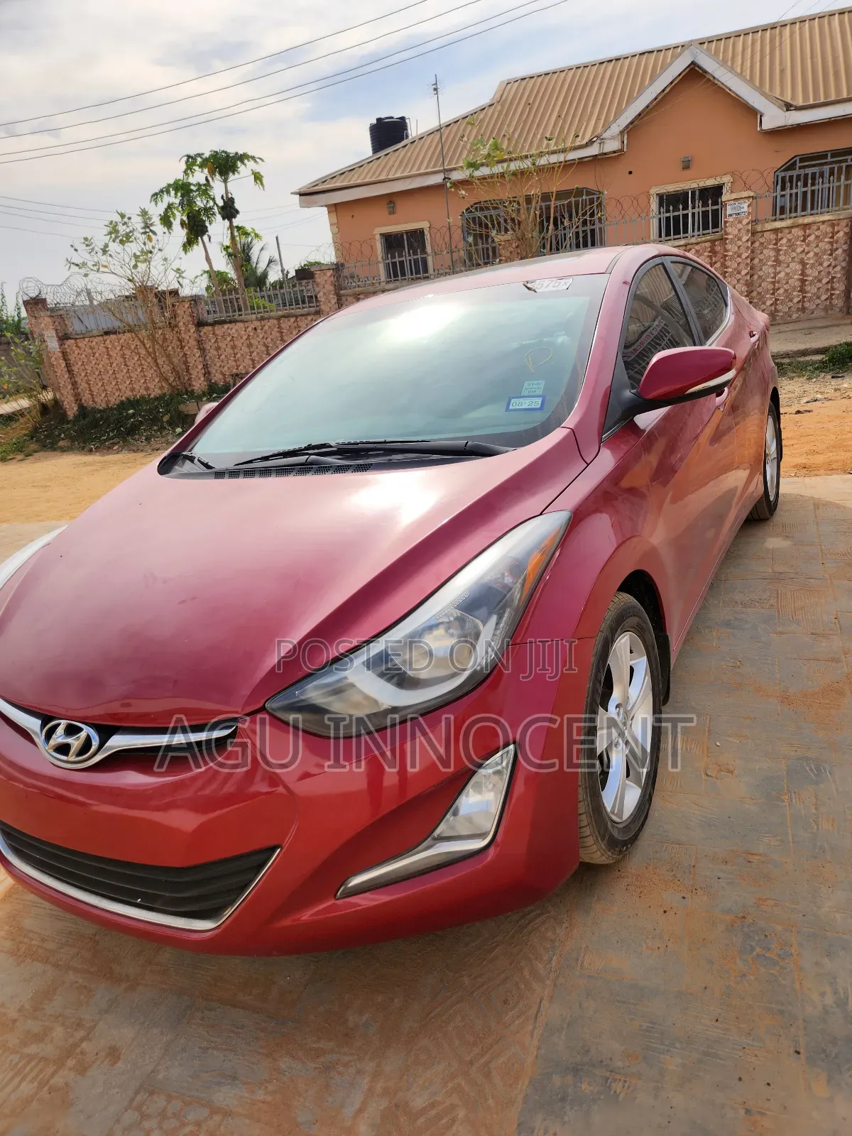 Hyundai Elantra Limited Sedan FWD (1.8L 4cyl 6A) 2016 Red