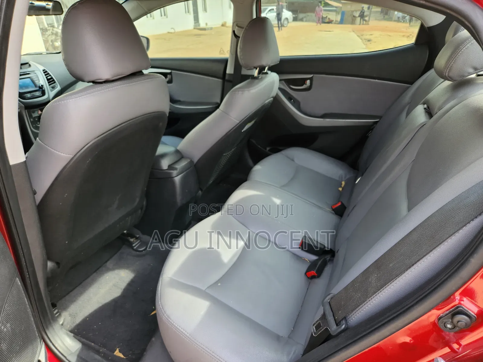 Hyundai Elantra Limited Sedan FWD (1.8L 4cyl 6A) 2016 Red
