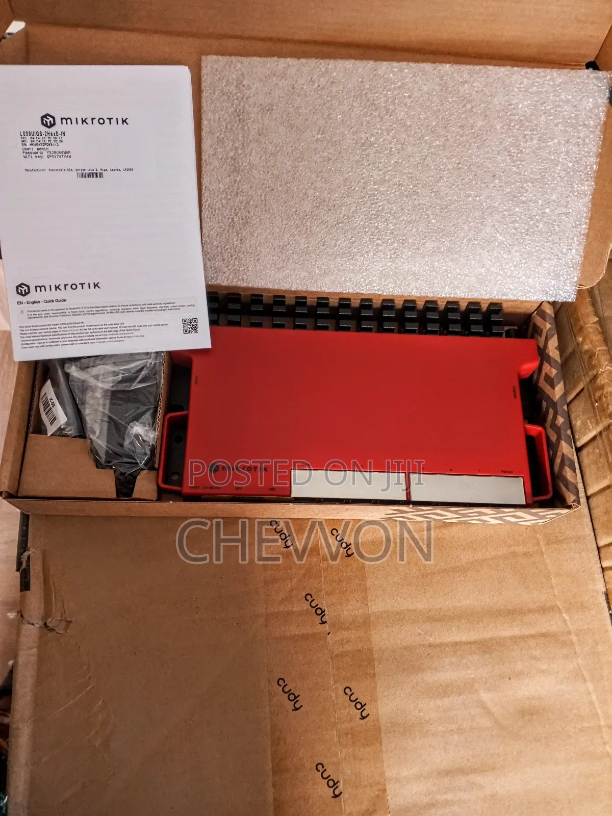 Mikrotik L009 Uigs-2haxd-in | Successor to Rb2011uias-2hnd-in | Router