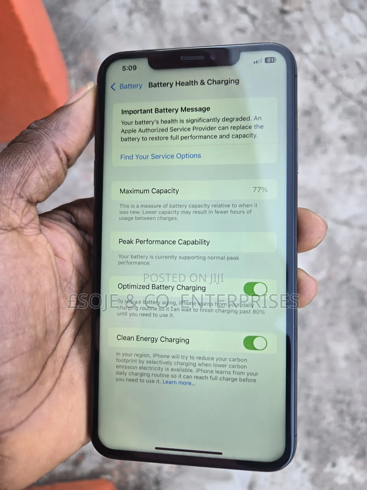 Apple iPhone XS Max 64 GB Black
