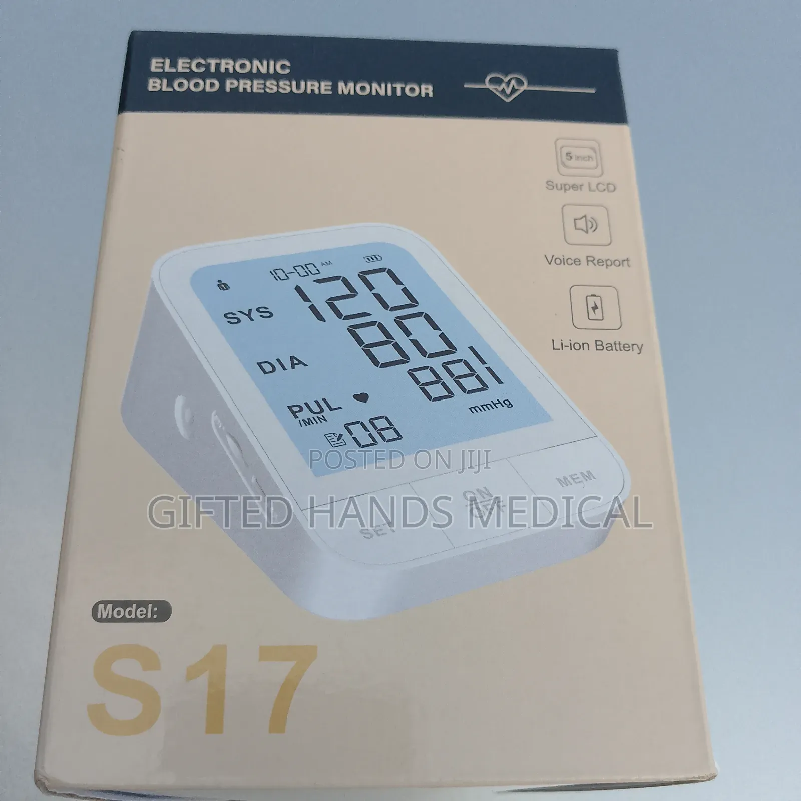 Rechargeable Bp Monitor Without Battery