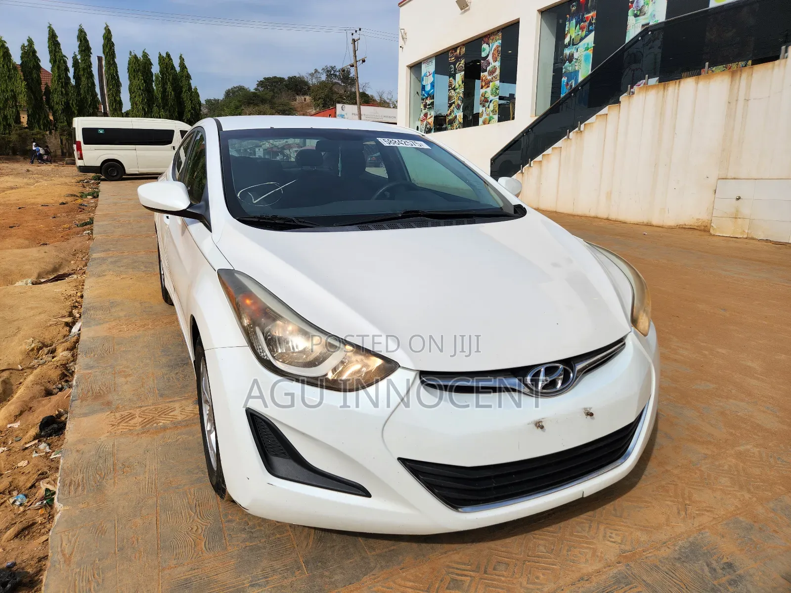 Hyundai Elantra Limited 4dr Sedan (1.8L 4cyl 6A) 2014 White