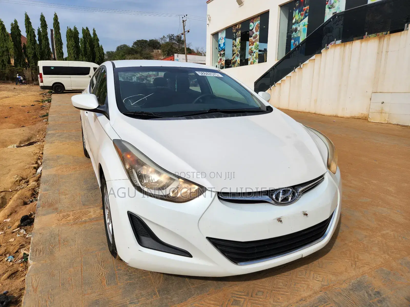 Hyundai Elantra Limited 4dr Sedan (1.8L 4cyl 6A) 2014 White