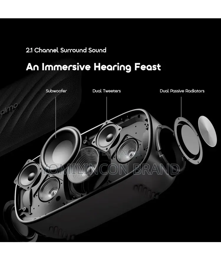 Oraimo Spacebox Pro Portable Bluetooth Speaker, Wireless Speakers